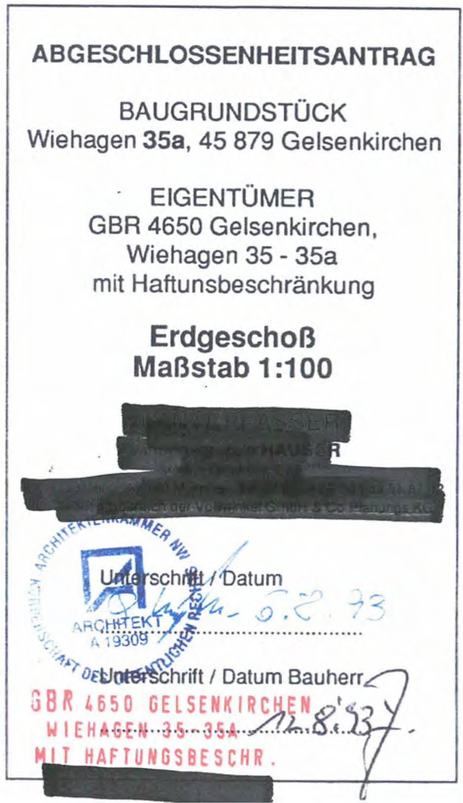 nordrheinwestpfalen 0005 K 0033/2022 Wiehagen 35, 35 A und 37, 45879 Gelsenkirchen 20