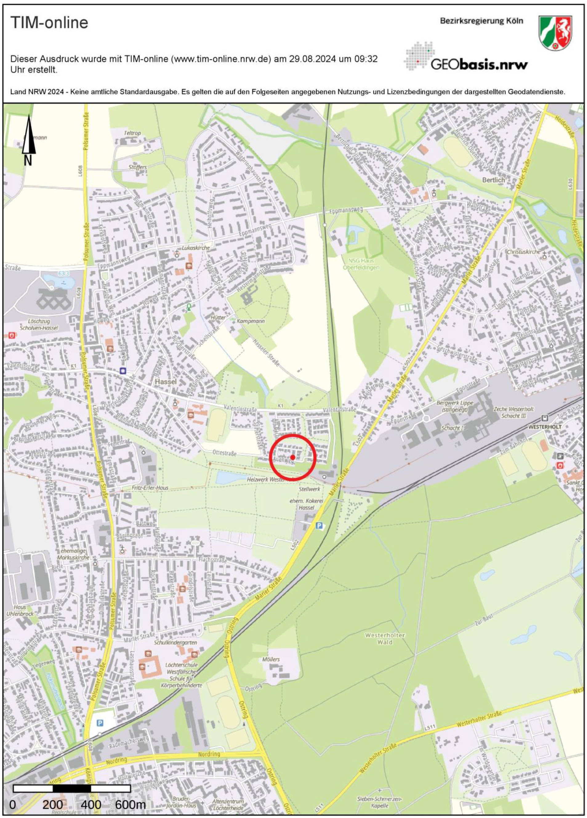 nordrheinwestpfalen 0005 K 0042/2024 Quellenweg 22, 45896 Gelsenkirchen, Hassel 12