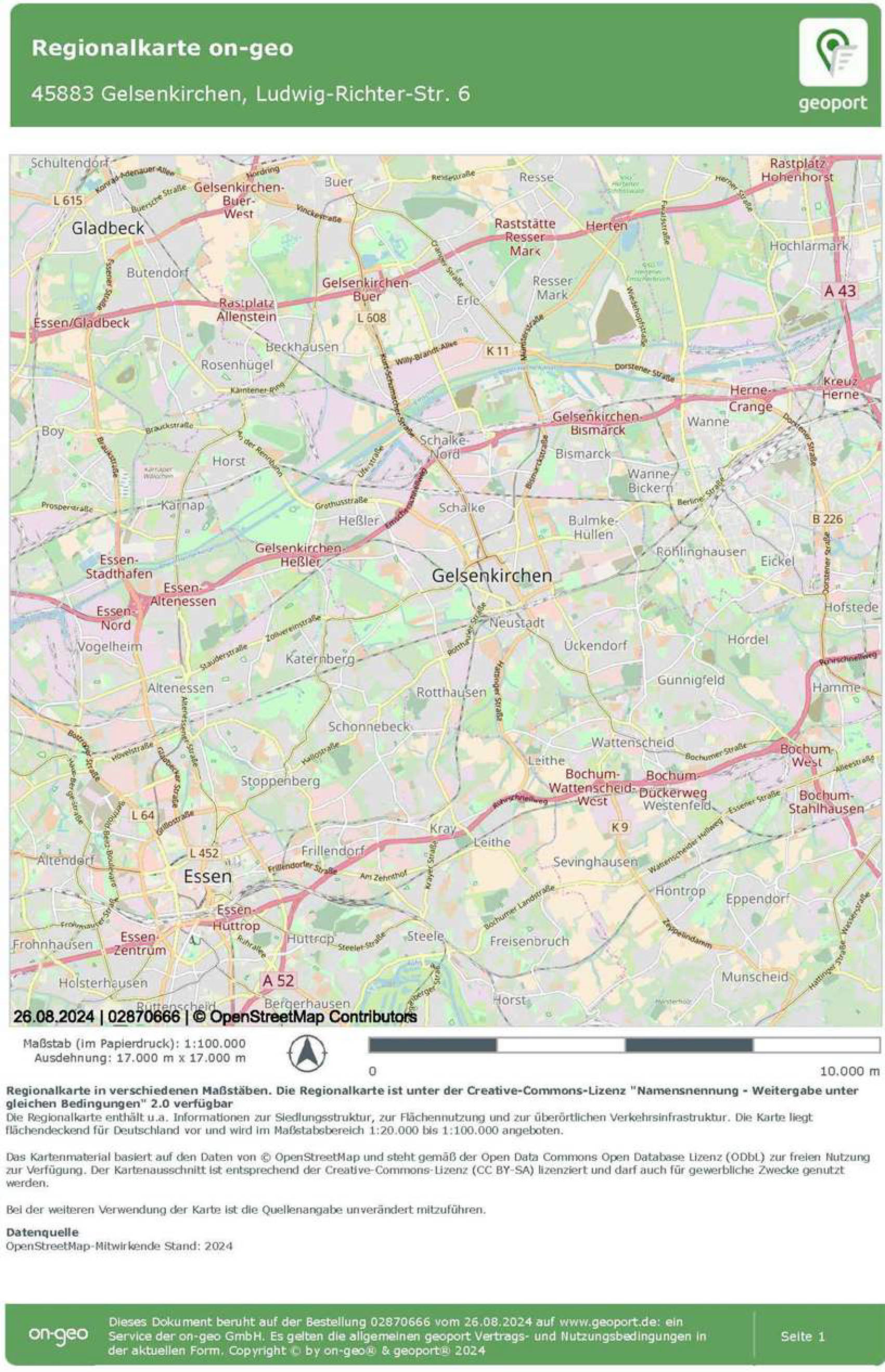 nordrheinwestpfalen 0005K0055-2023 Ludwig-Richter-Str. 6, 45883 Gelsenkirchen, Feldmark