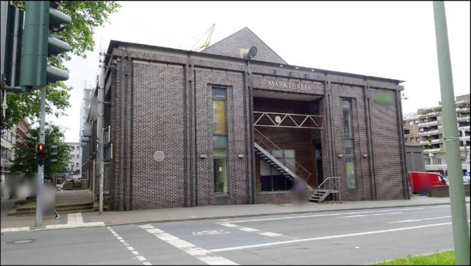 mit Markthalle bebautes Grundstück in Springemarkt 2, 45894 Gelsenkirchen, Buer