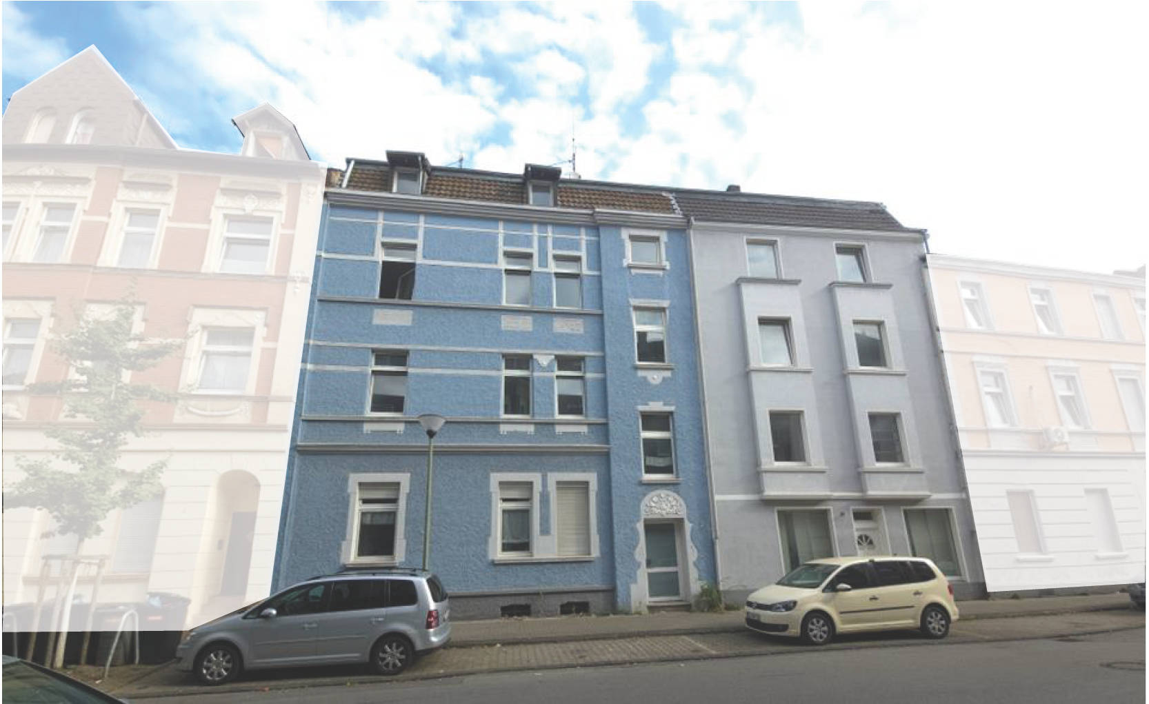 Zwei Grundstücke, ein Grundstück, bebaut mit Wohn- und Geschäftshaus und weiteres Grundstück, überbaut mit Wohn- und Geschäftshaus in Pothmannstraße 2, 45883 Gelsenkirchen - Bild 4