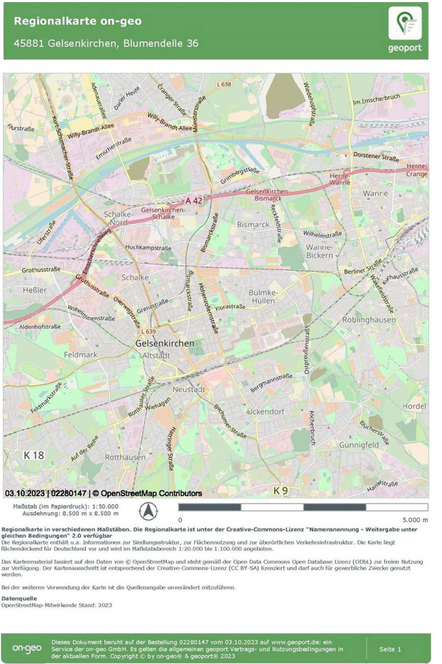Eigentumswohnung (3 bis 4 Zimmer), Eigentumswohnung (1 bis 2 Zimmer) in Blumendelle 36, Münchener Str. 75, 45881 Gelsenkirchen, Schalke - Bild 3