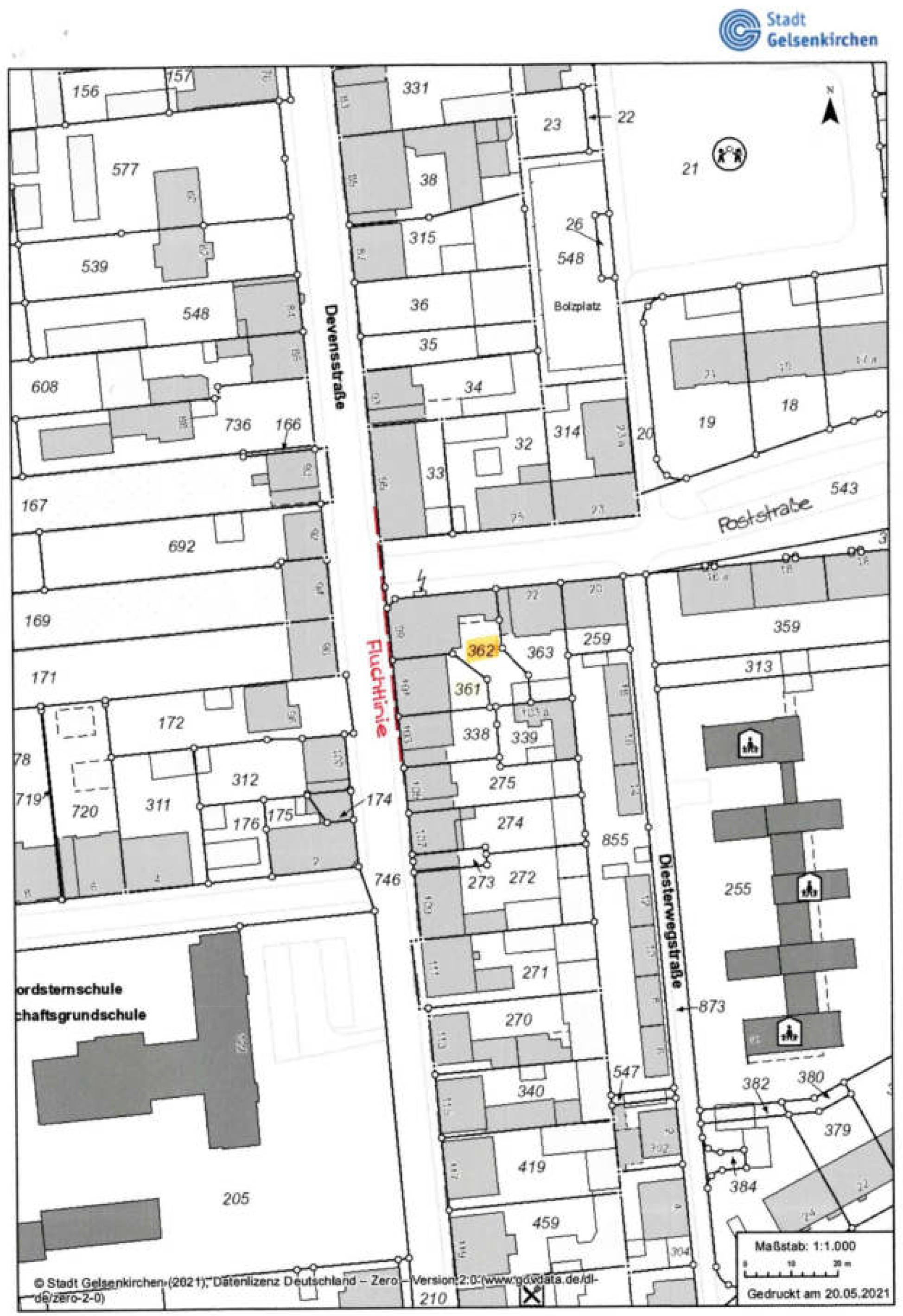 nordrheinwestpfalen 0005K0122-2020 Devensstr. 99, 45899 Gelsenkirchen 10