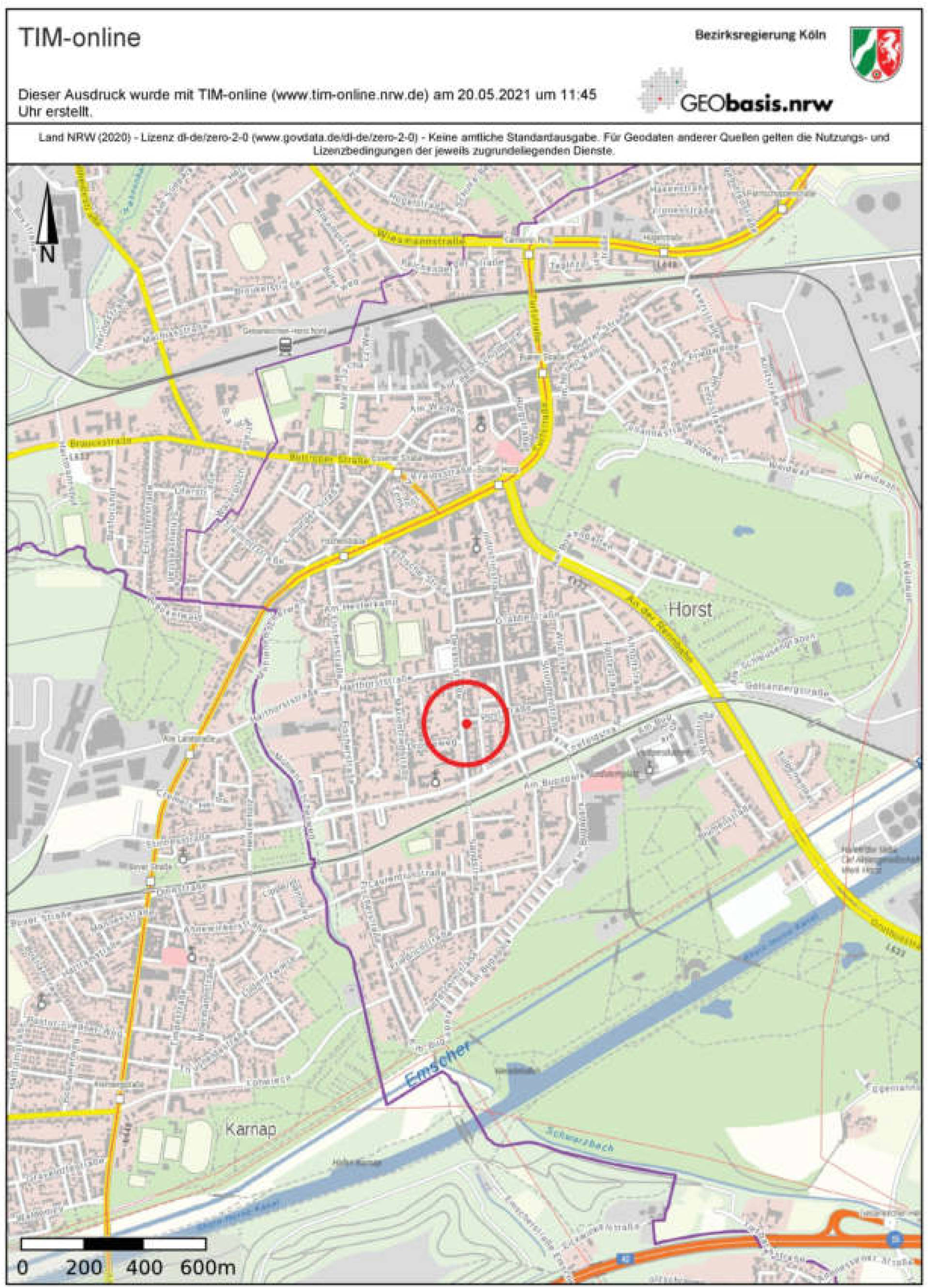 nordrheinwestpfalen 0005K0122-2020 Devensstr. 99, 45899 Gelsenkirchen 7