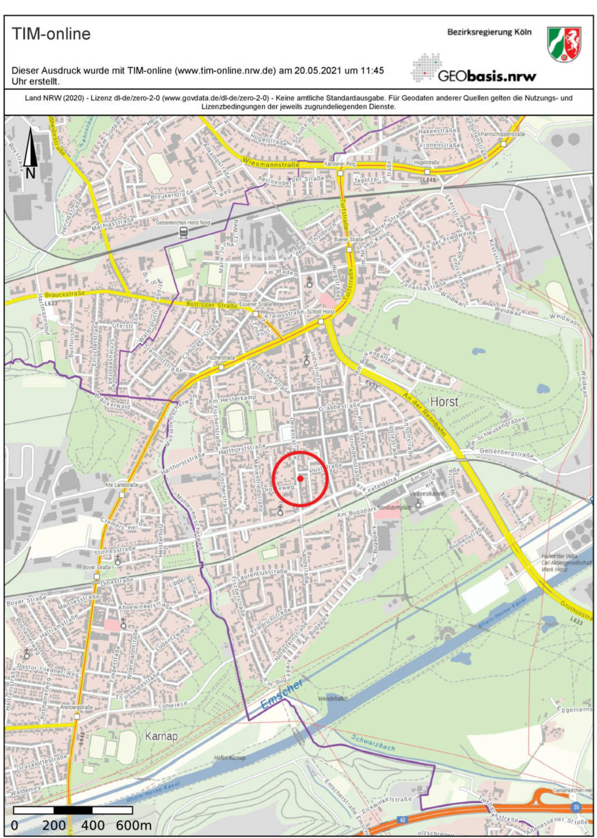 bebautes Grundstück in Devensstr. 101, 45899 Gelsenkirchen, Horst - Bild 4