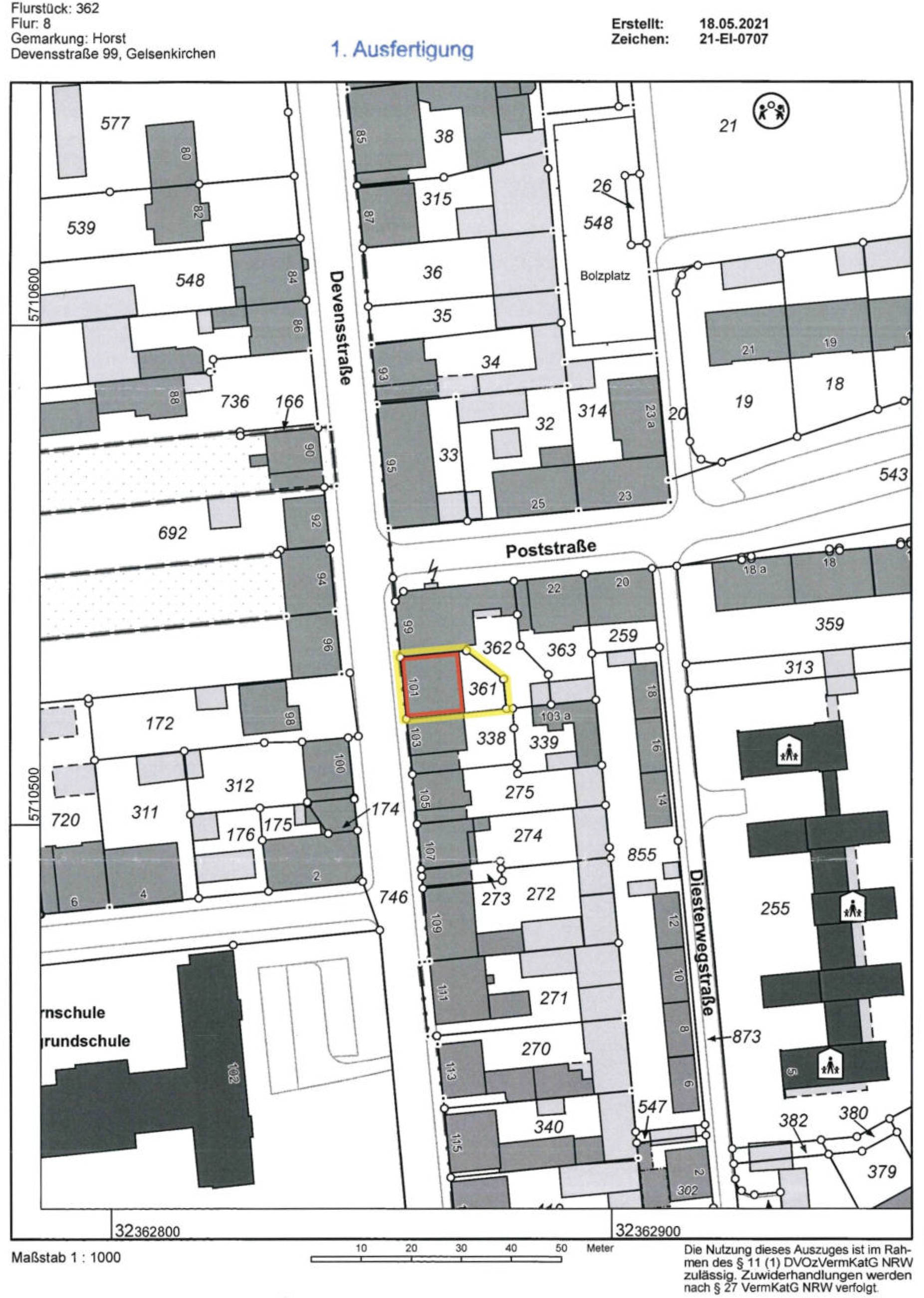 nordrheinwestpfalen 0005K0124/2020 Devensstr. 101, 45899 Gelsenkirchen, Horst 8