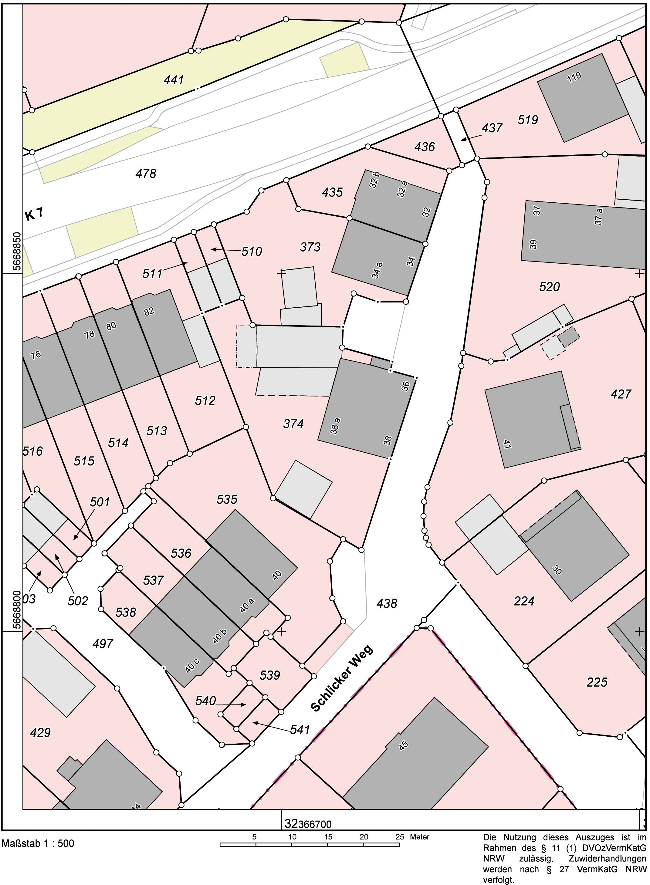 nordrheinwestpfalen 0006K0021-2022 Schlicker Weg 36, 38, 38 a, 42659 Solingen, Dorp