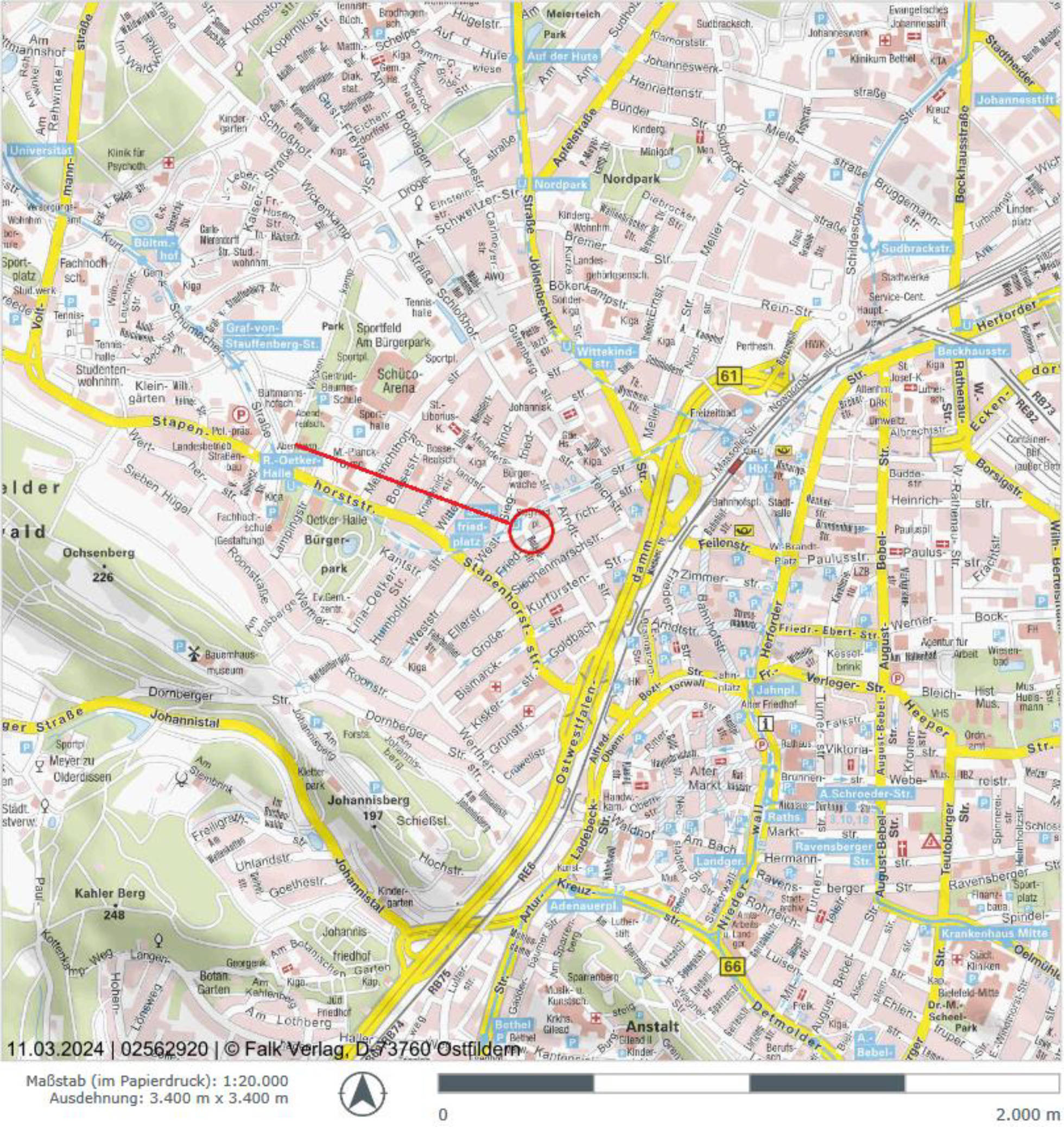 Eigentumswohnung (1 bis 2 Zimmer) in Friedrichstraße 19, 33615 Bielefeld, Mitte - Bild 3