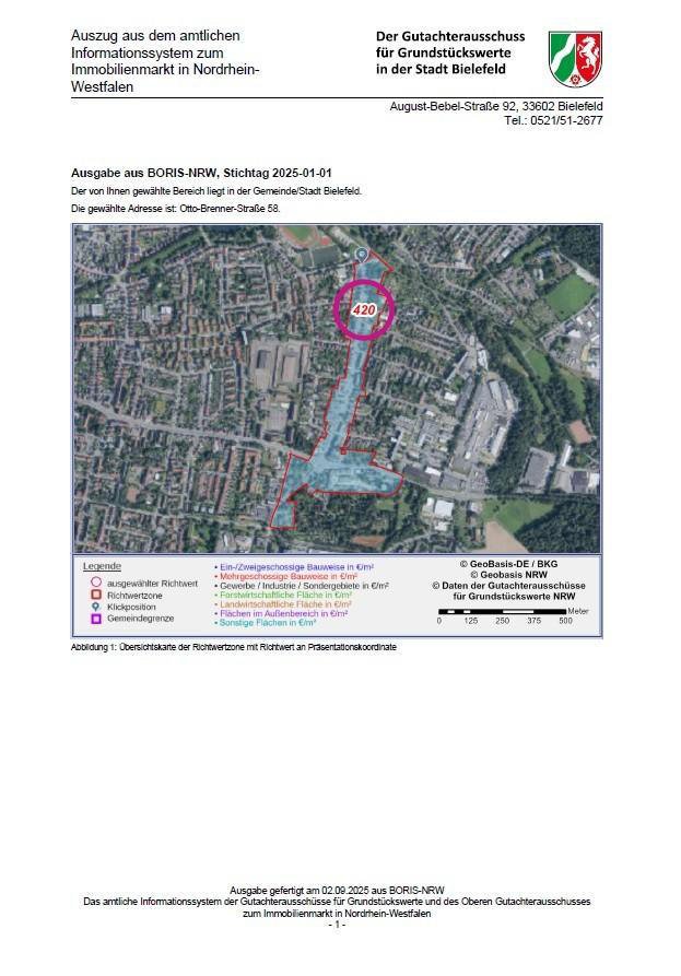 nordrheinwestpfalen 0006 a K 0023/2025 Otto-Brenner-Straße 58, 33607 Bielefeld, Sieker 13