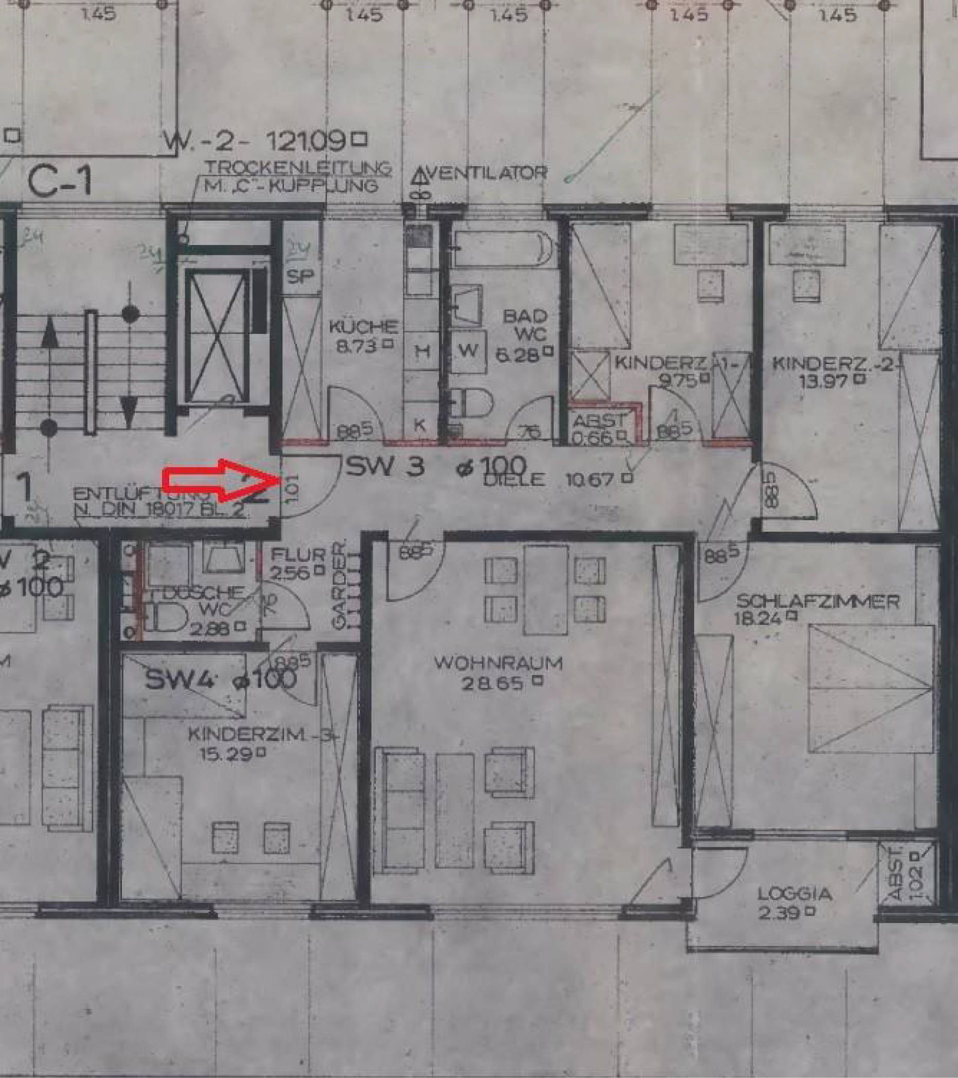 Eigentumswohnung (ab 5 Zimmer) in Danziger Straße 48, 50 ,50 A, 52, 54, 56, 58, 60, 62, 64, 33605 Bielefeld, Stieghorst - Bild 4