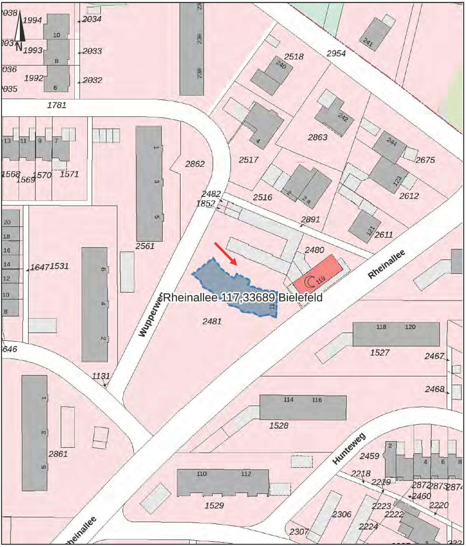 nordrheinwestpfalen 0006 a K 0064/2025 Rheinallee 117, 33689 Bielefeld, Sennestadt 10