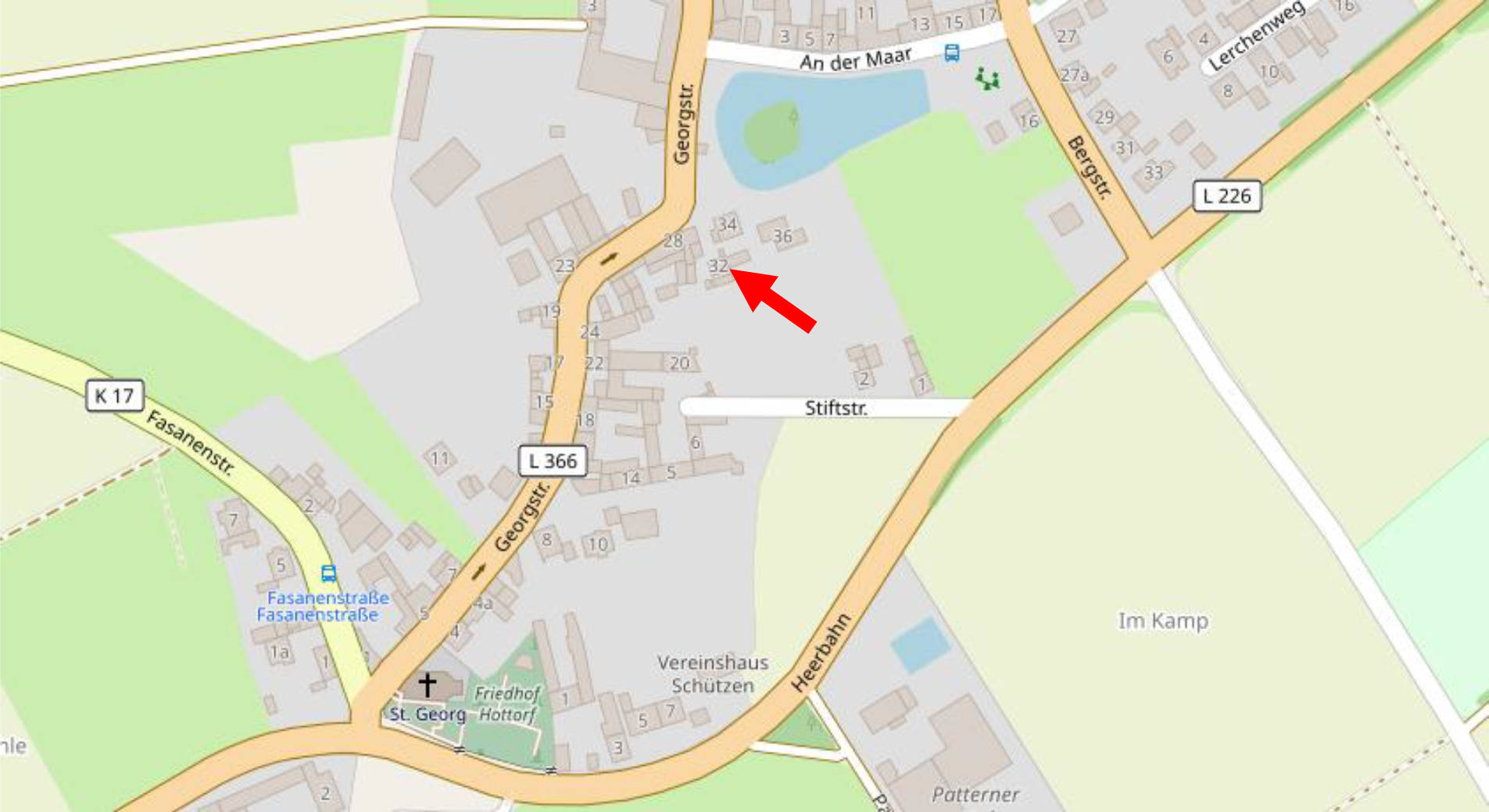 nordrheinwestpfalen 0007 K 0002/2025 Georgstraße 32, 52441 Linnich, Hottorf 36