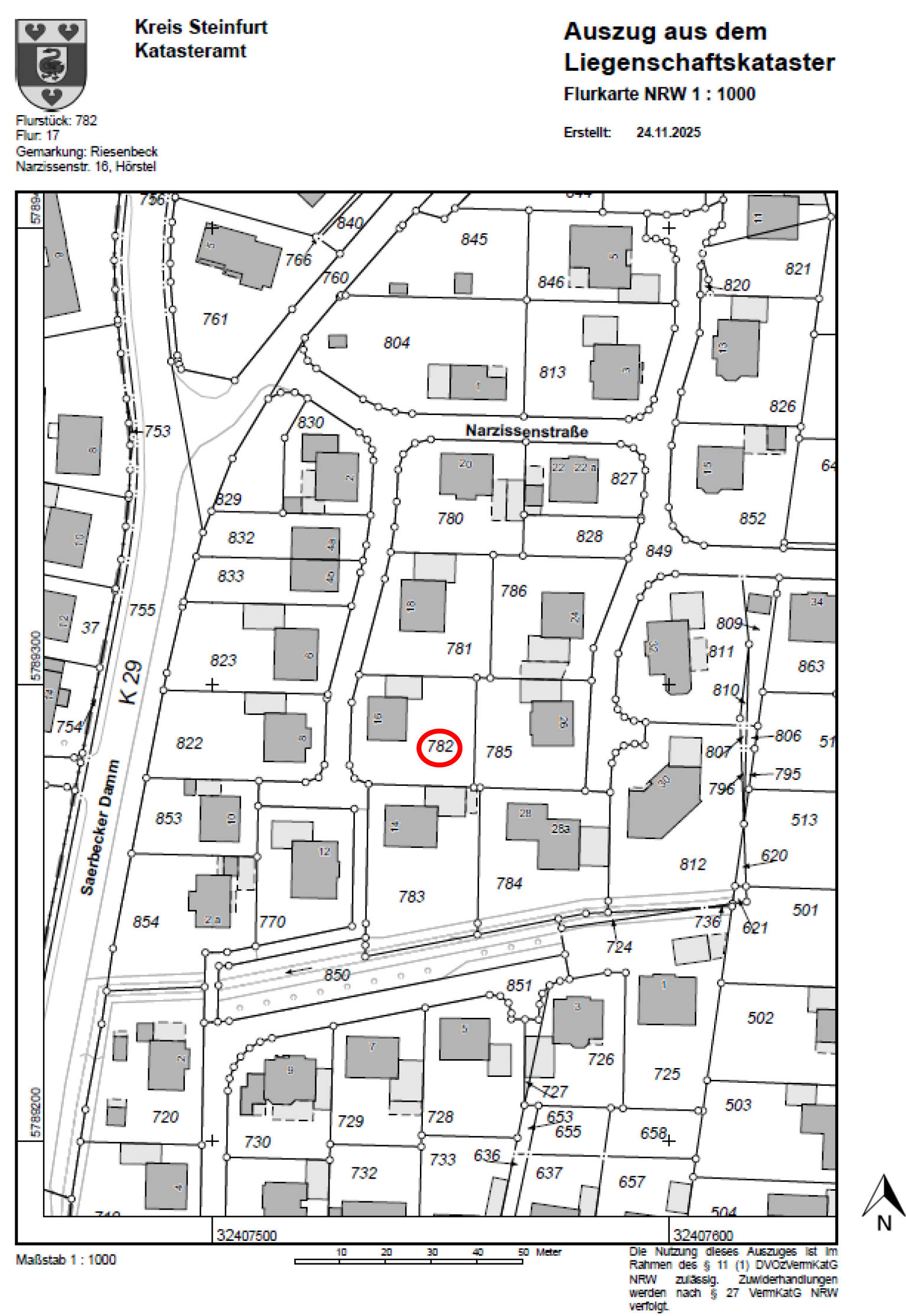 nordrheinwestpfalen 0007 K 0007/2025 Narzissenstr., 48477 Hörstel 16