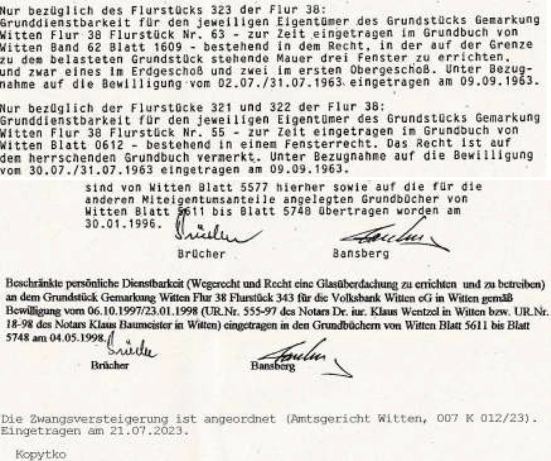 nordrheinwestpfalen 0007K0012-2023 Körnerstraße/Gerichtsstraße, 58452 Witten, Mitte