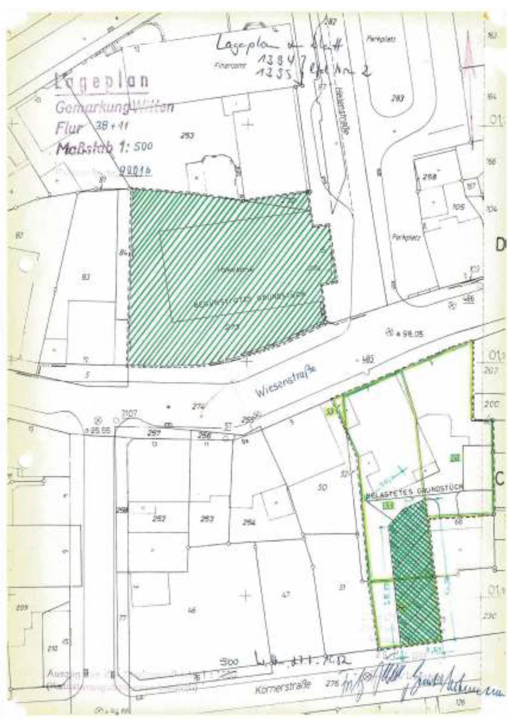 nordrheinwestpfalen 0007K0012-2023 Körnerstraße/Gerichtsstraße, 58452 Witten, Mitte
