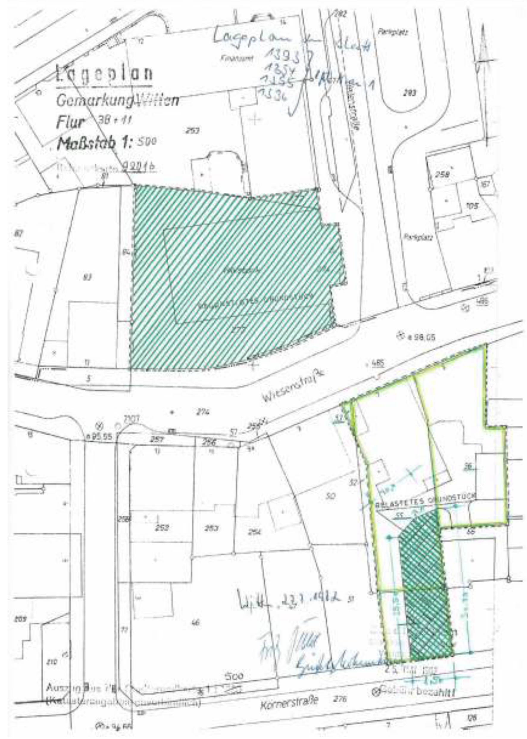 nordrheinwestpfalen 0007K0012-2023 Körnerstraße/Gerichtsstraße, 58452 Witten, Mitte