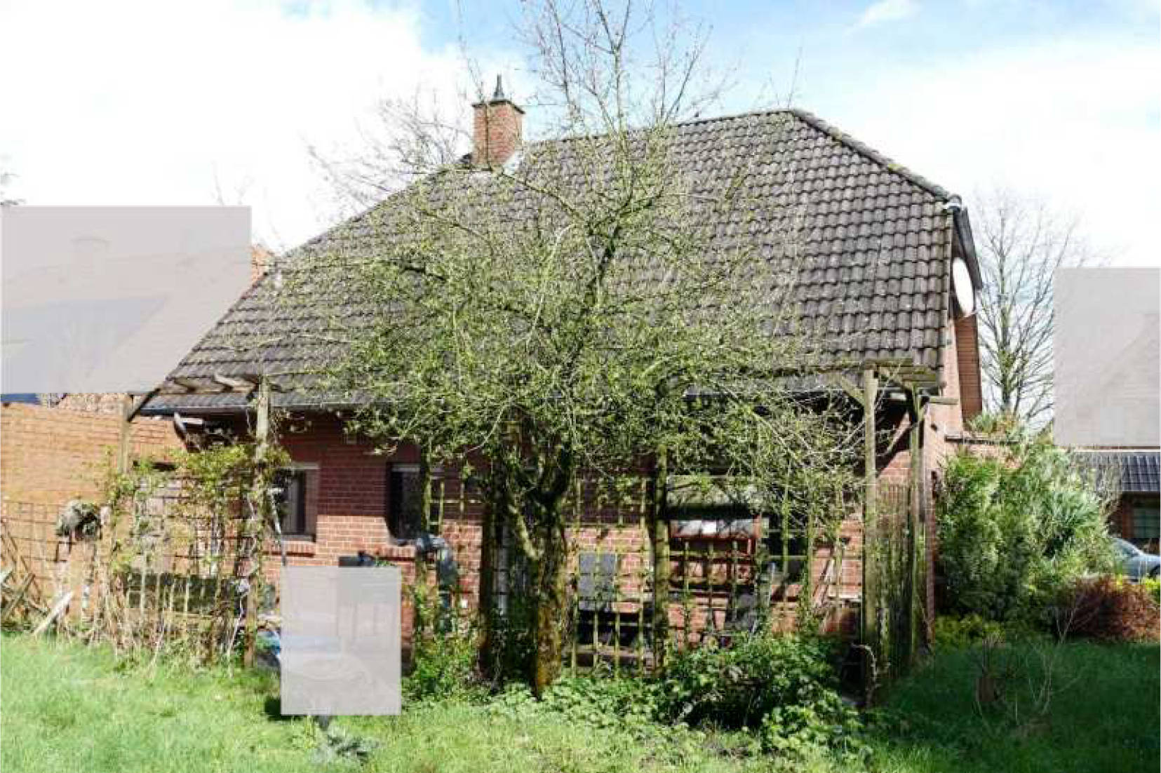 Garage, Einfamilienhaus in Falkenweg 8, 48496 Hopsten, Halverde - Bild 2