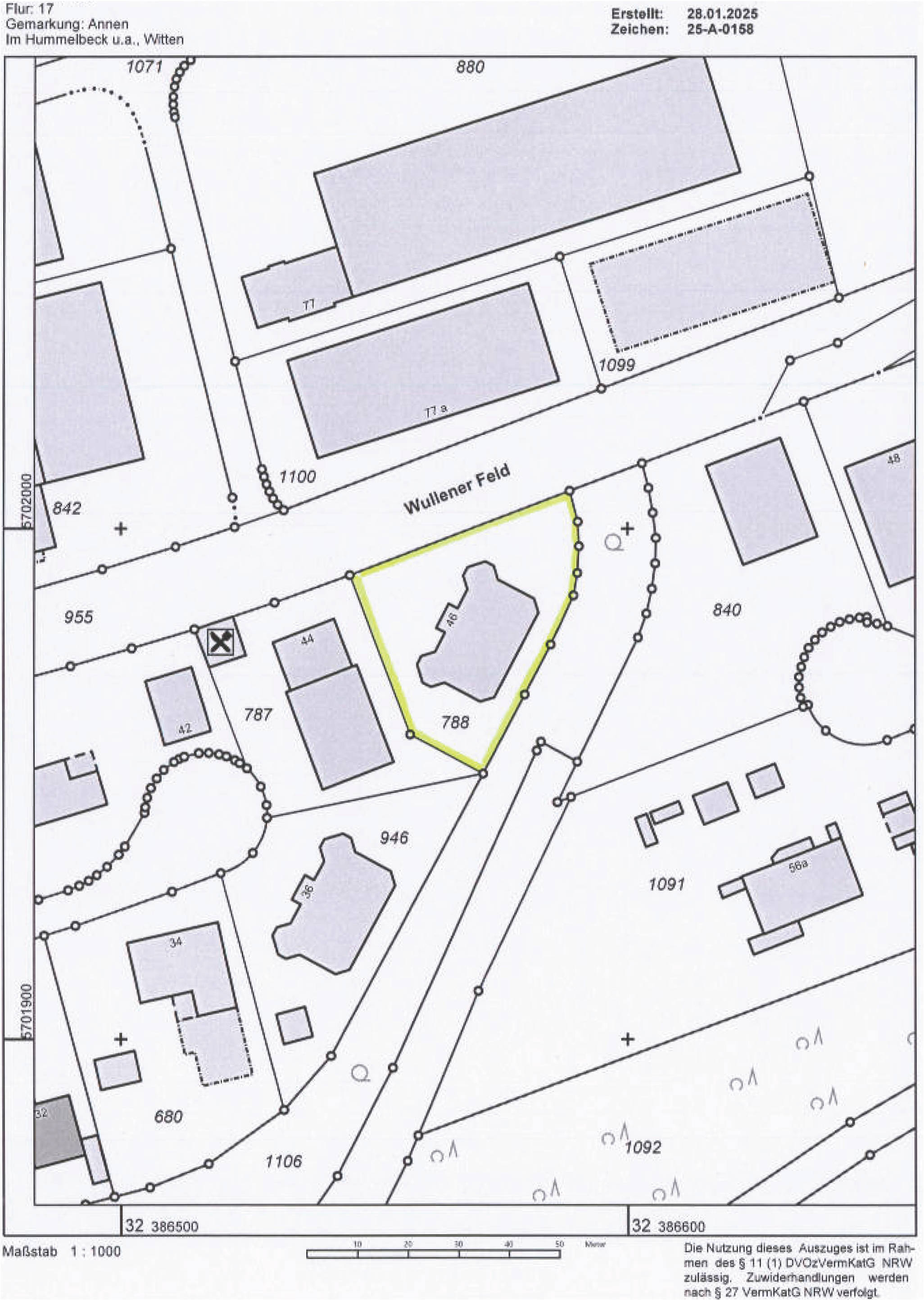 nordrheinwestpfalen 0007 K 0016/2024 Wullener Feld 46, Im Hummbelbeck, 58454 Witten, Annen 21