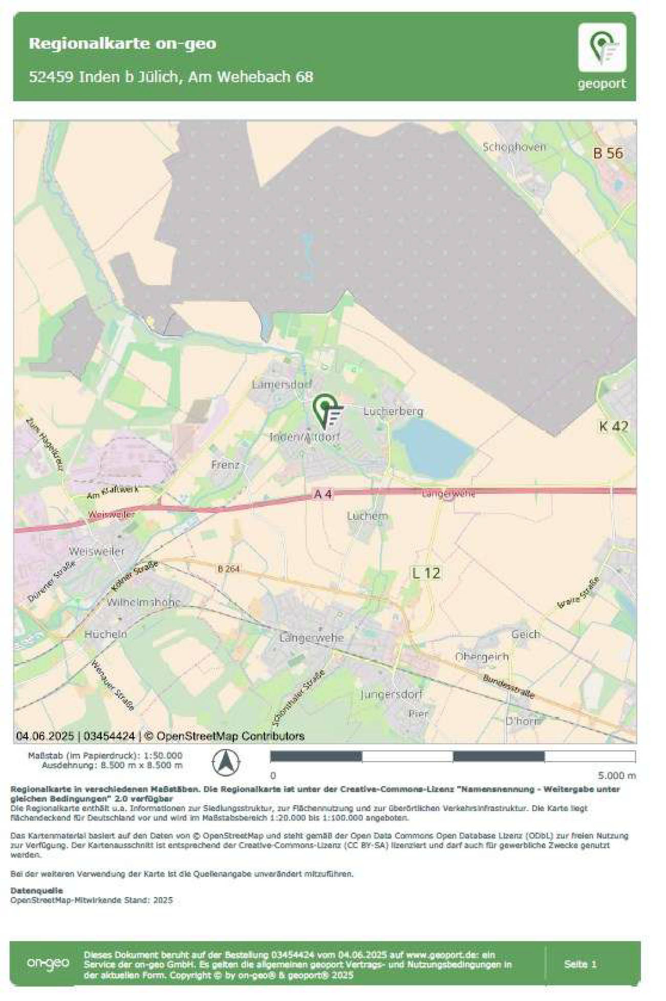 nordrheinwestpfalen 0007 K 0021/2024 Am Wehebach 68, 52459 Inden, Lamersdorf 12