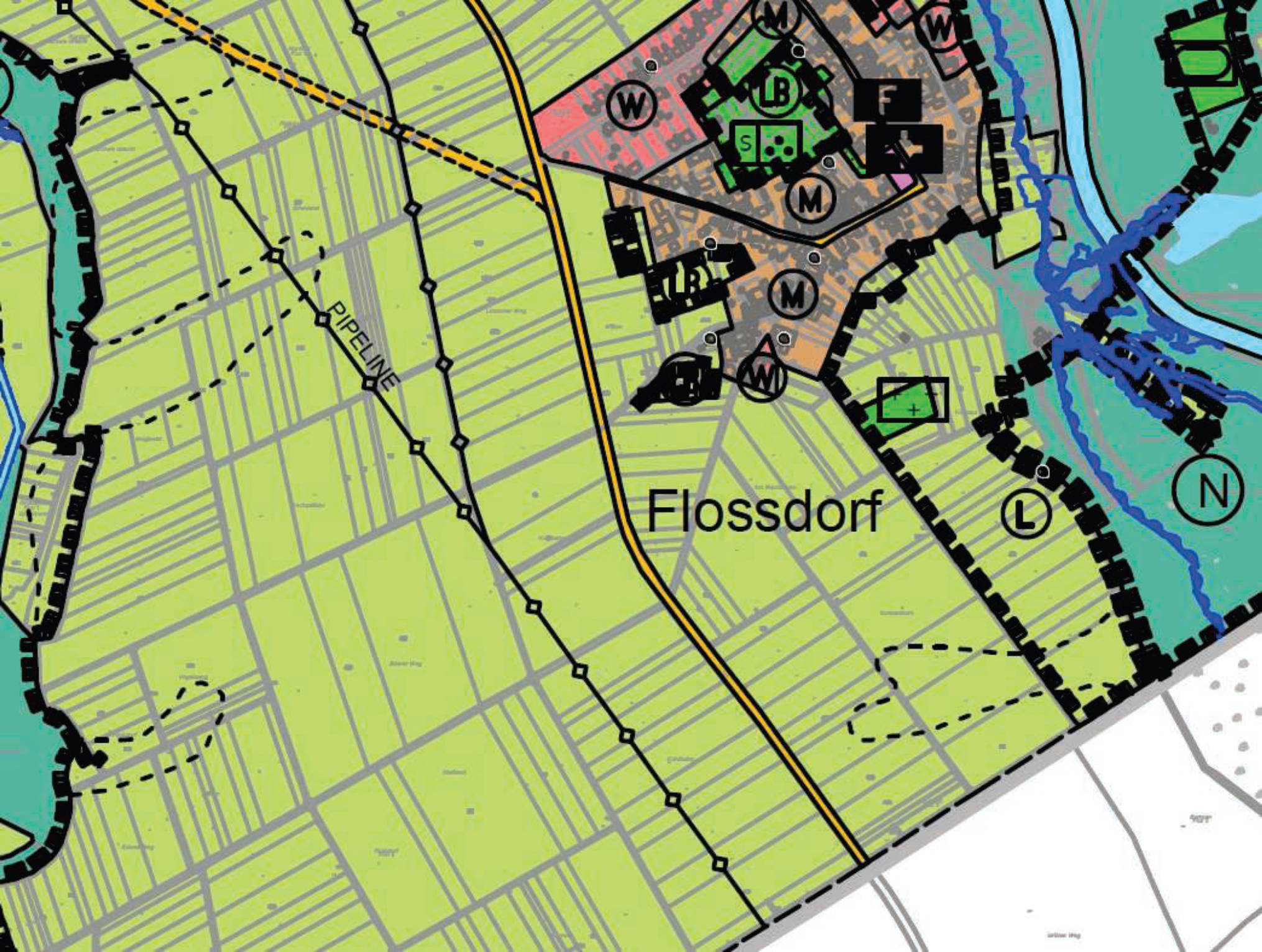land- und forstwirtschaftlich genutztes Grundstück in Kohlbahn, 52441 Linnich, Floßdorf - Bild 2