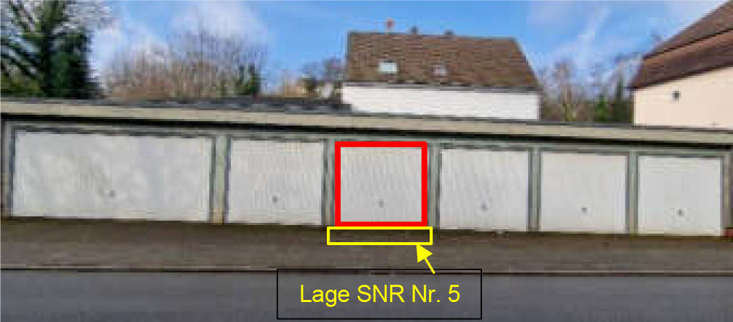 Garage, Eigentumswohnung (3 Zimmer, K, D, B, G-WC, Balkon) in Eppinghofer Bruch 34, 45470 Mülheim an der Ruhr, Mülheim - Bild 5