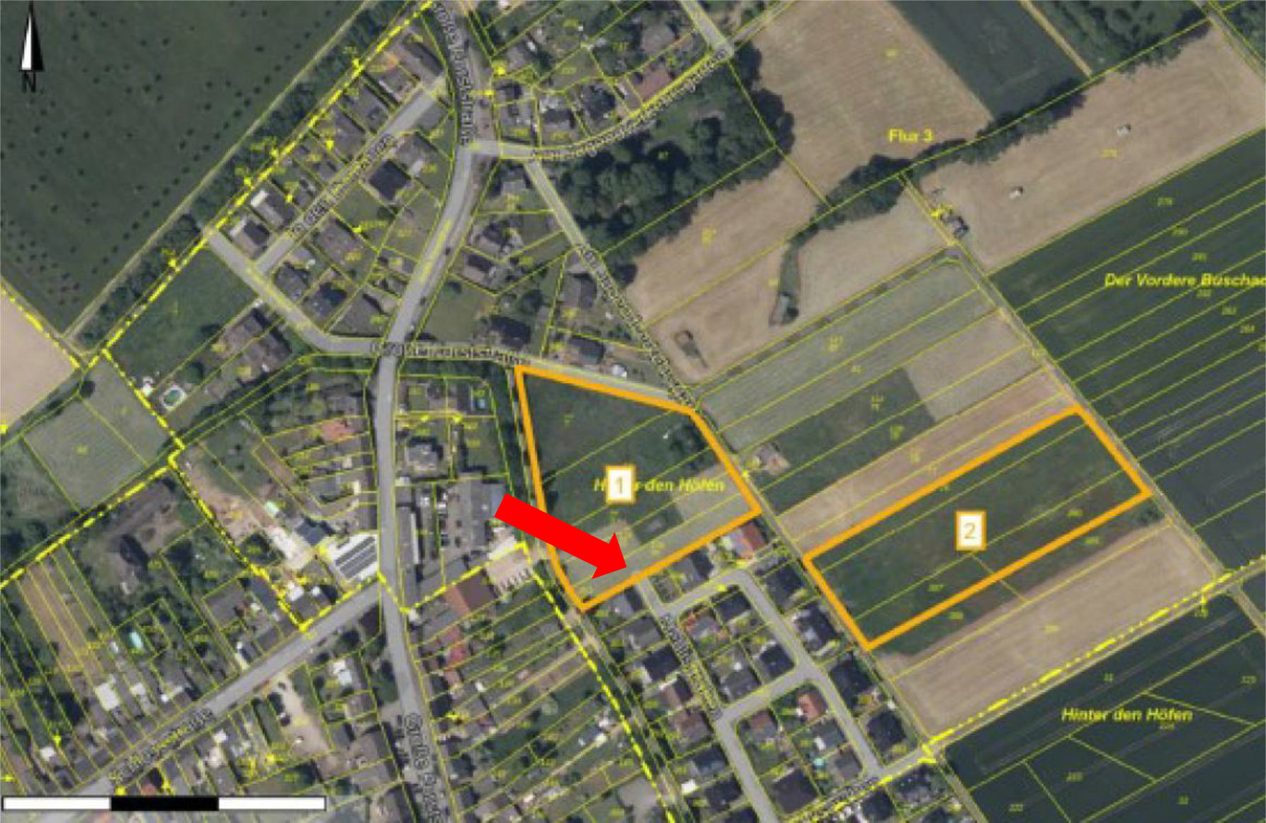unbebautes Grundstück, land- und forstwirtschaftlich genutztes Grundstück in Hinter den Höfen, 52382 Niederzier, Hambach - Bild 3