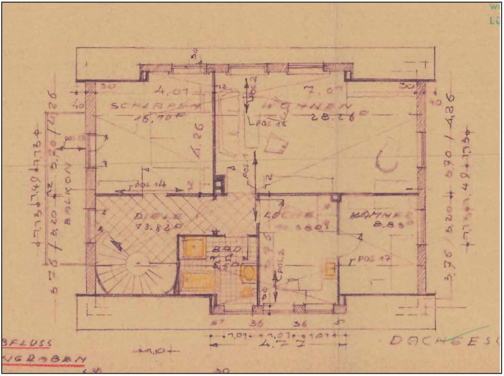 Garage, Einfamilienhaus in Lerchenweg 2, 32361 Preußisch Oldendorf, Holzhausen - Bild 4