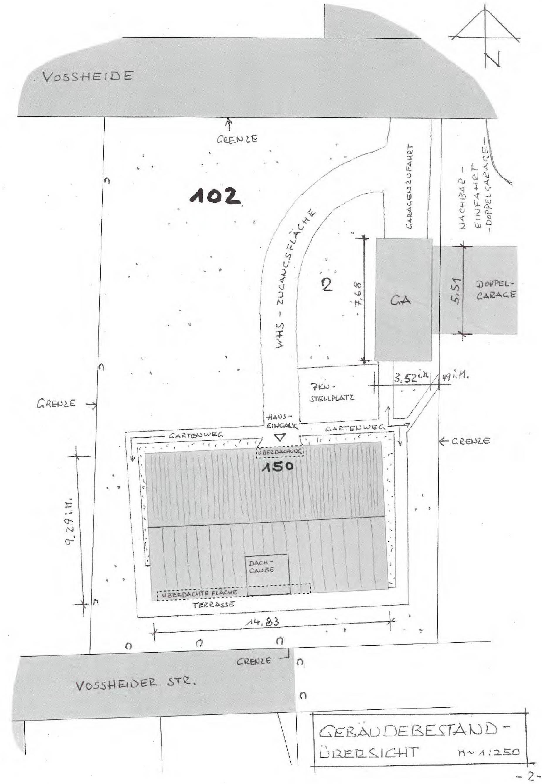 Garage, Einfamilienhaus in Voßheide 150, 47574 Goch, Goch - Bild 3