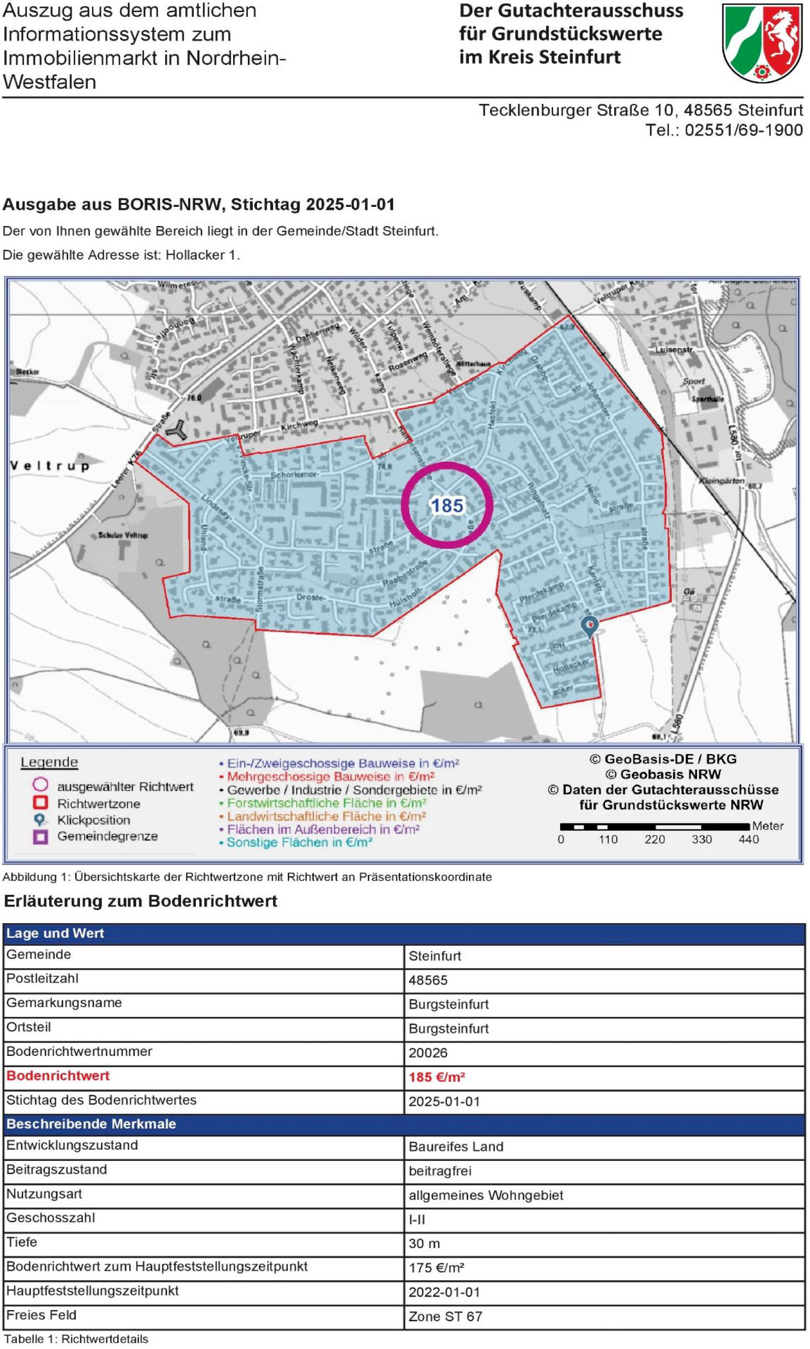 nordrheinwestpfalen 0009 K 0001/2025 Hollacker 1, 48565 Steinfurt, Burgsteinfurt 8