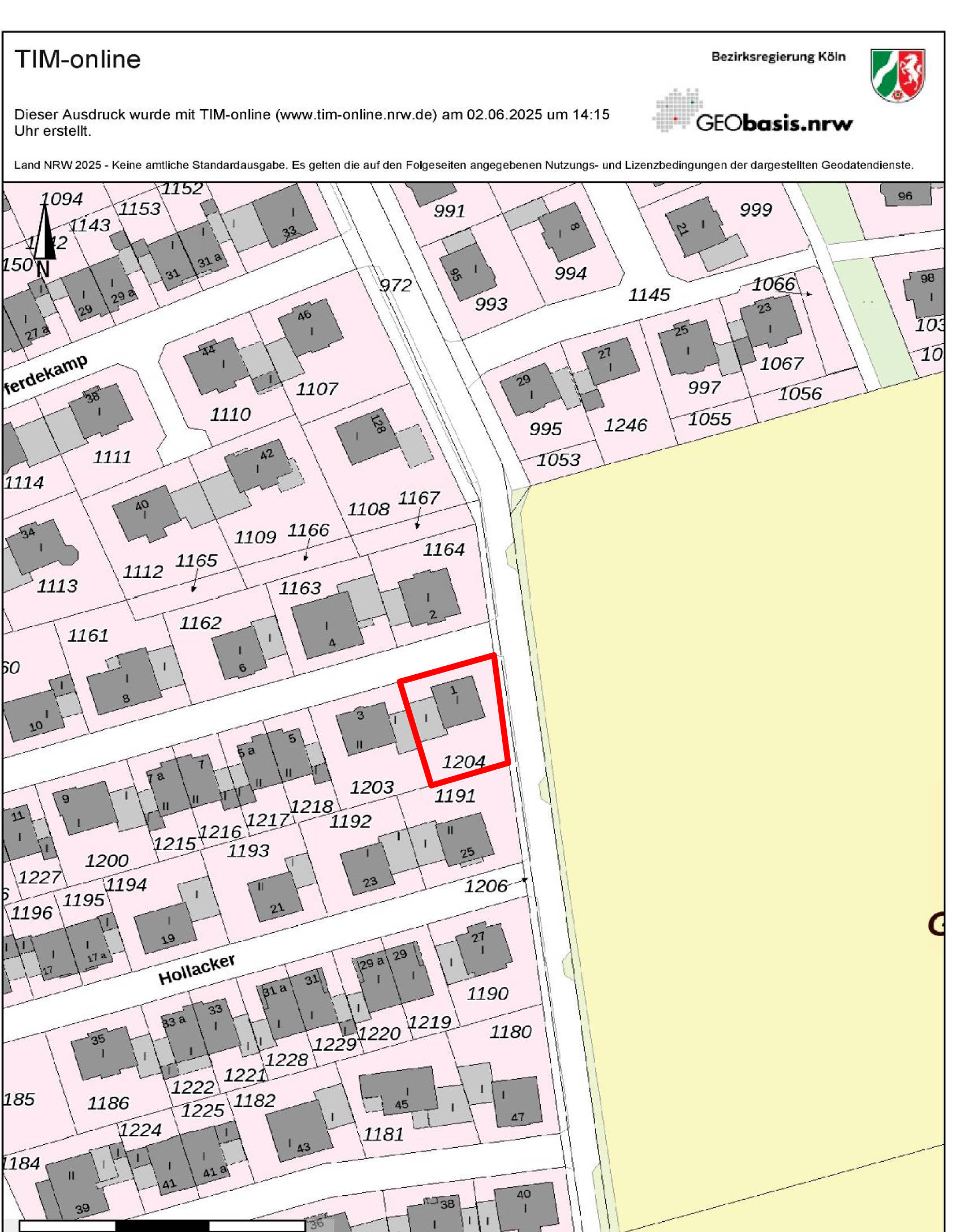 nordrheinwestpfalen 0009 K 0001/2025 Hollacker 1, 48565 Steinfurt, Burgsteinfurt 7