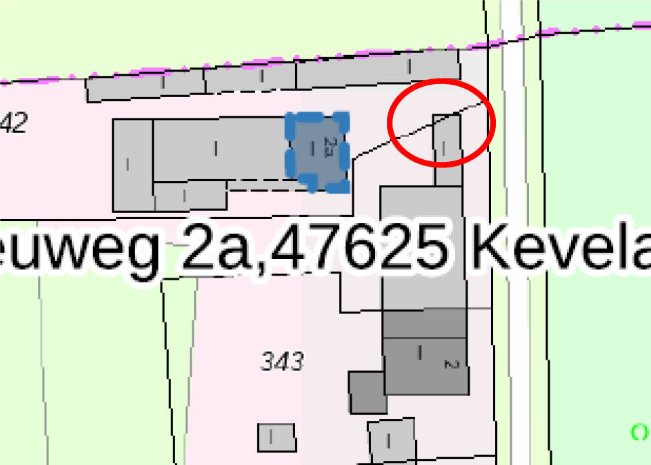 1. Grundstück, bebaut mit Stallgebäuden und einer Betriebsleiterwohnung; 2. Grundstück, bebaut mit Stallgebäuden in Heuweg 2 a, 47625 Kevelaer, Wetten - Bild 3