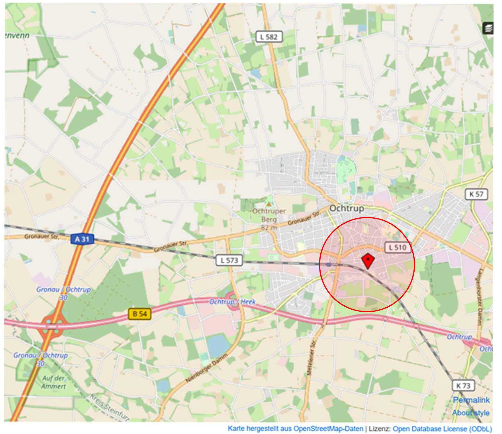 2 unbebaute Grundstücke in Schützenstr., 48607 Ochtrup - Bild 4