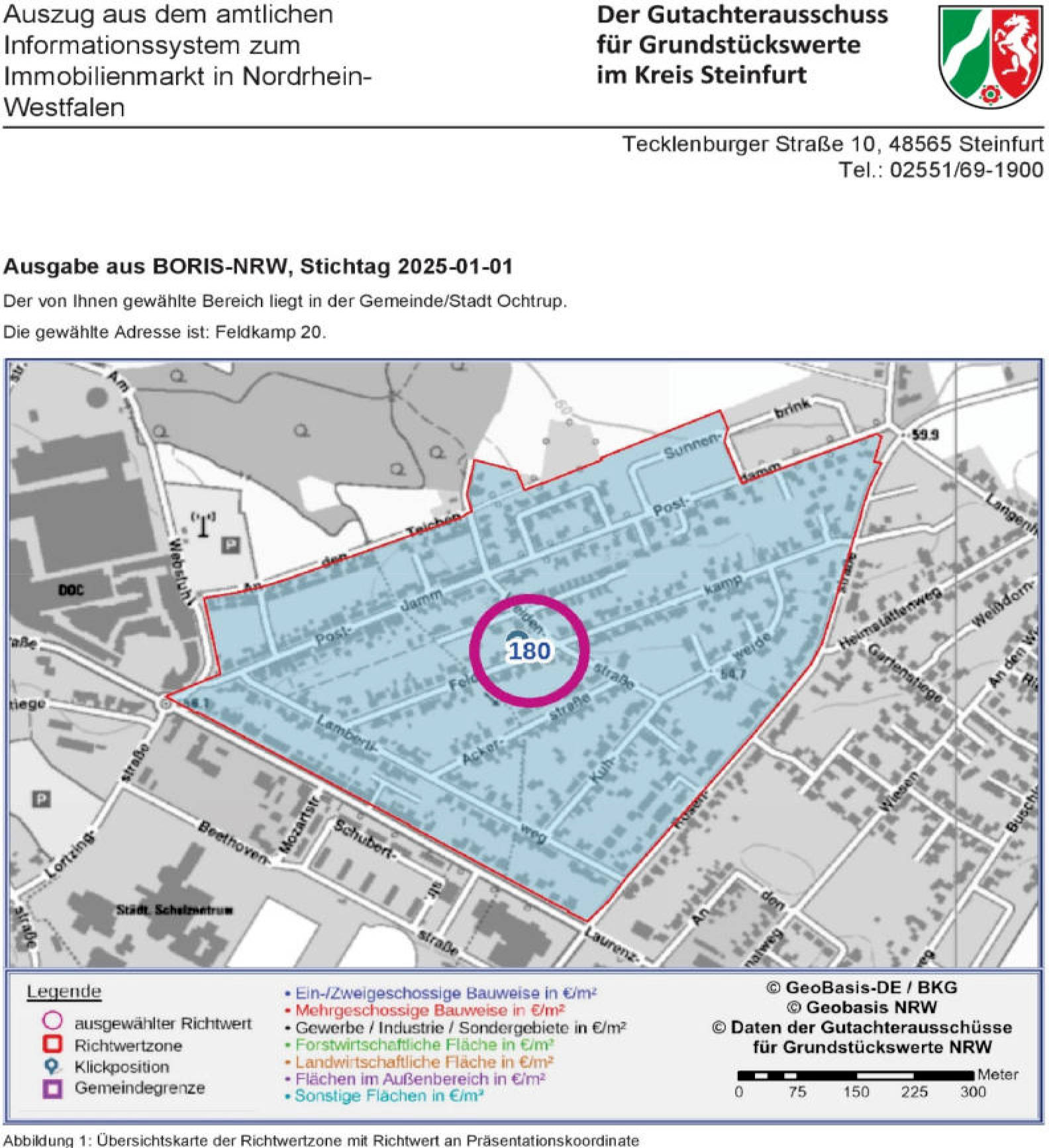 Garage, Einfamilienhaus in Feldkamp 20, 48607 Ochtrup - Bild 4