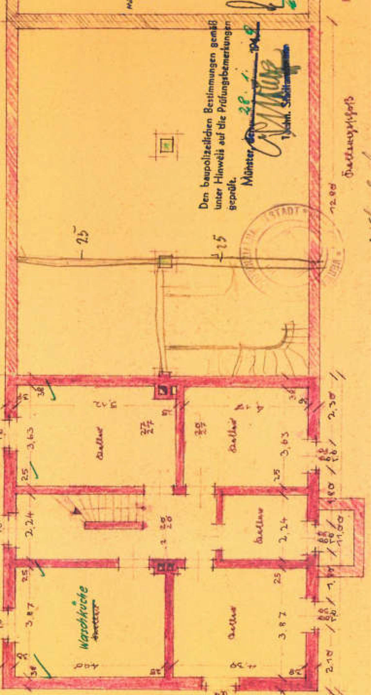 nordrheinwestpfalen 0009 K 0107/2024 Hammer Str. 292, 292 a, 292 b, 48153 Münster, Düesbergviertel 30