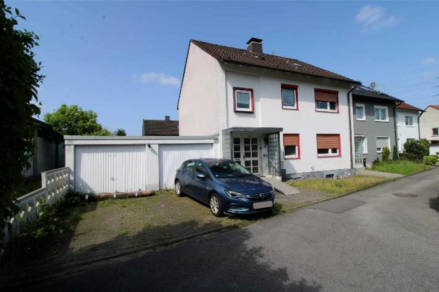 Zweifamilienhaus, Garage, Doppelgarage und Garagenhof 0010 K 0001-2023 Katharinastraße 12, 44628 Herne