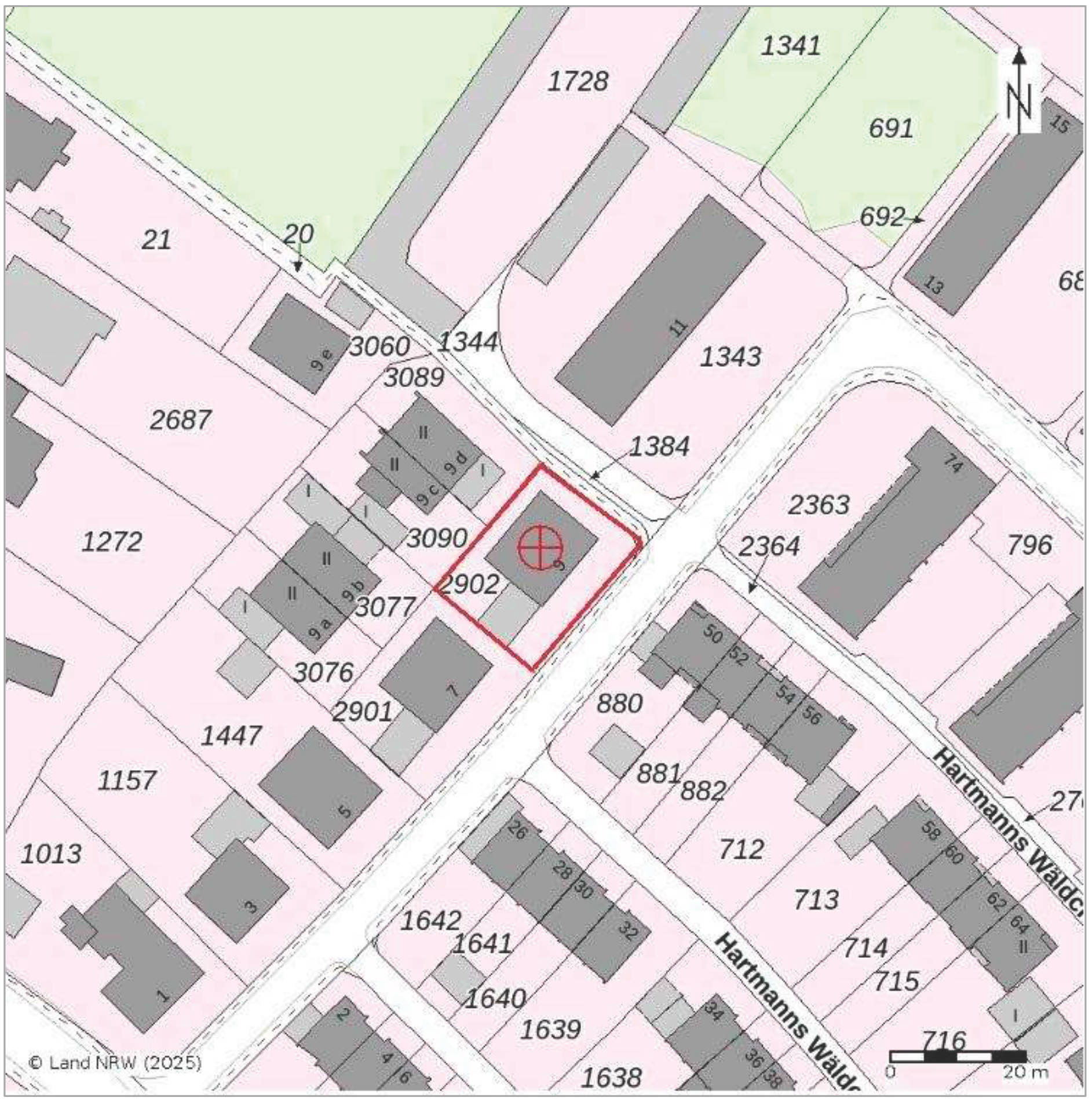nordrheinwestpfalen 0010 K 0001/2025 Hartmanns Wäldchen 9, 33790 Halle 18