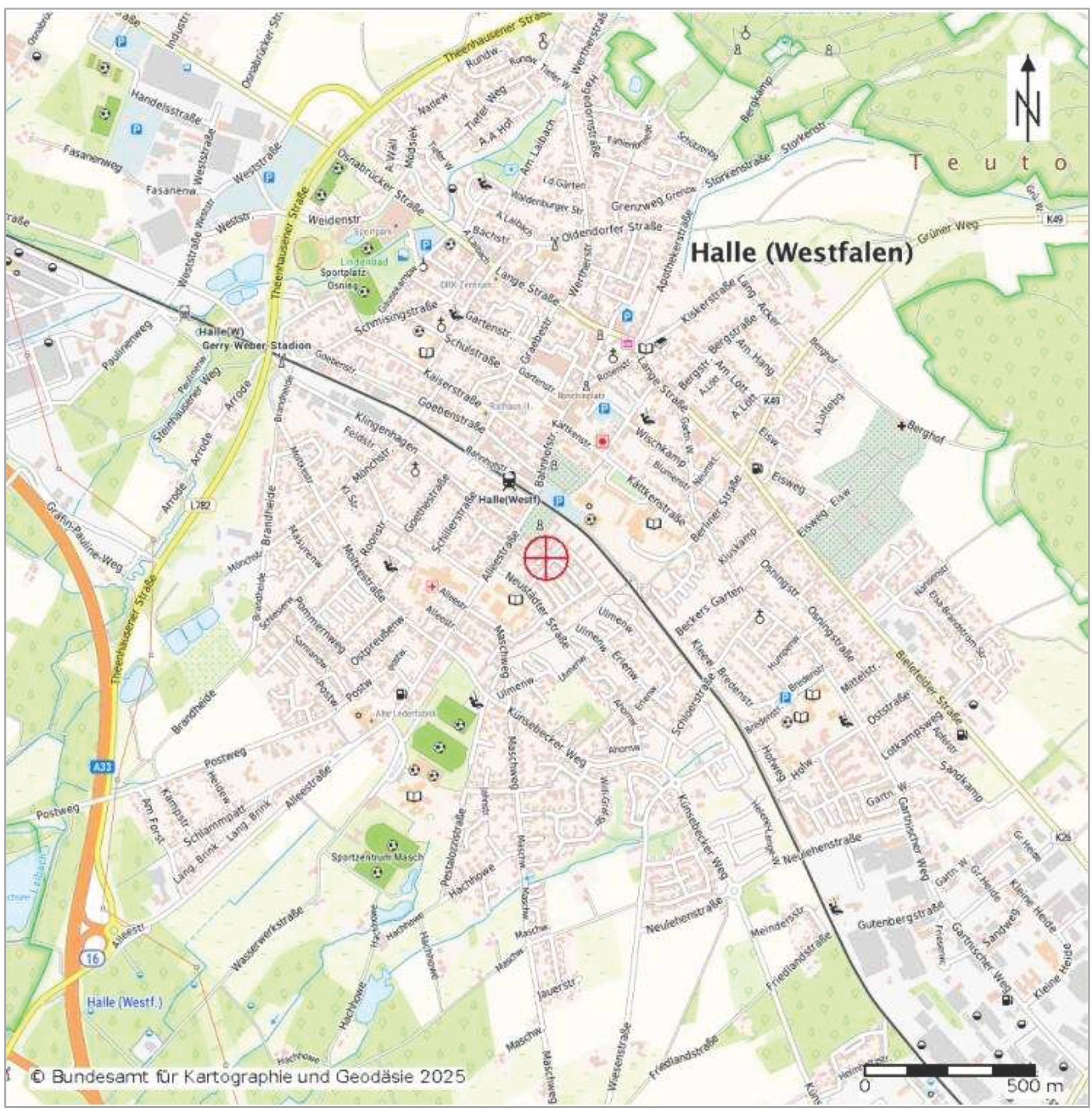 nordrheinwestpfalen 0010 K 0001/2025 Hartmanns Wäldchen 9, 33790 Halle 12