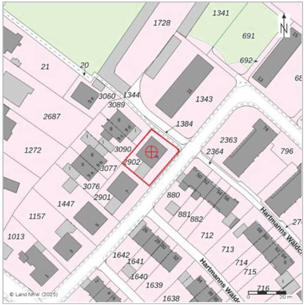nordrheinwestpfalen 0010 K 0002/2025 Hartmanns Wäldchen 9, 33790 Halle 15