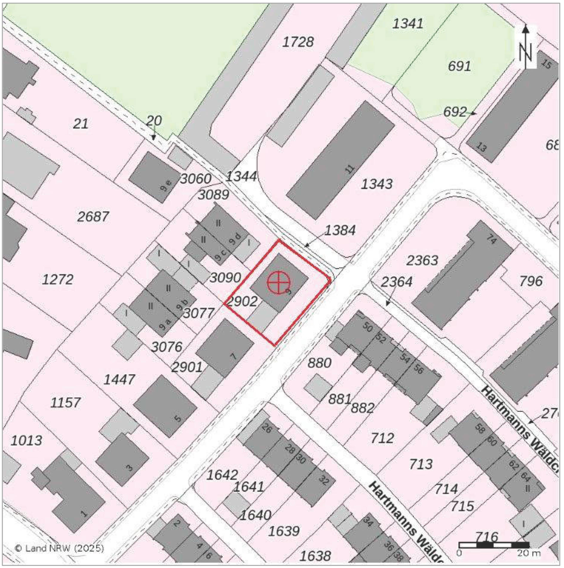 nordrheinwestpfalen 0010 K 0007/2025 Hartmanns Wäldchen 9, 33790 Halle, Halle 27