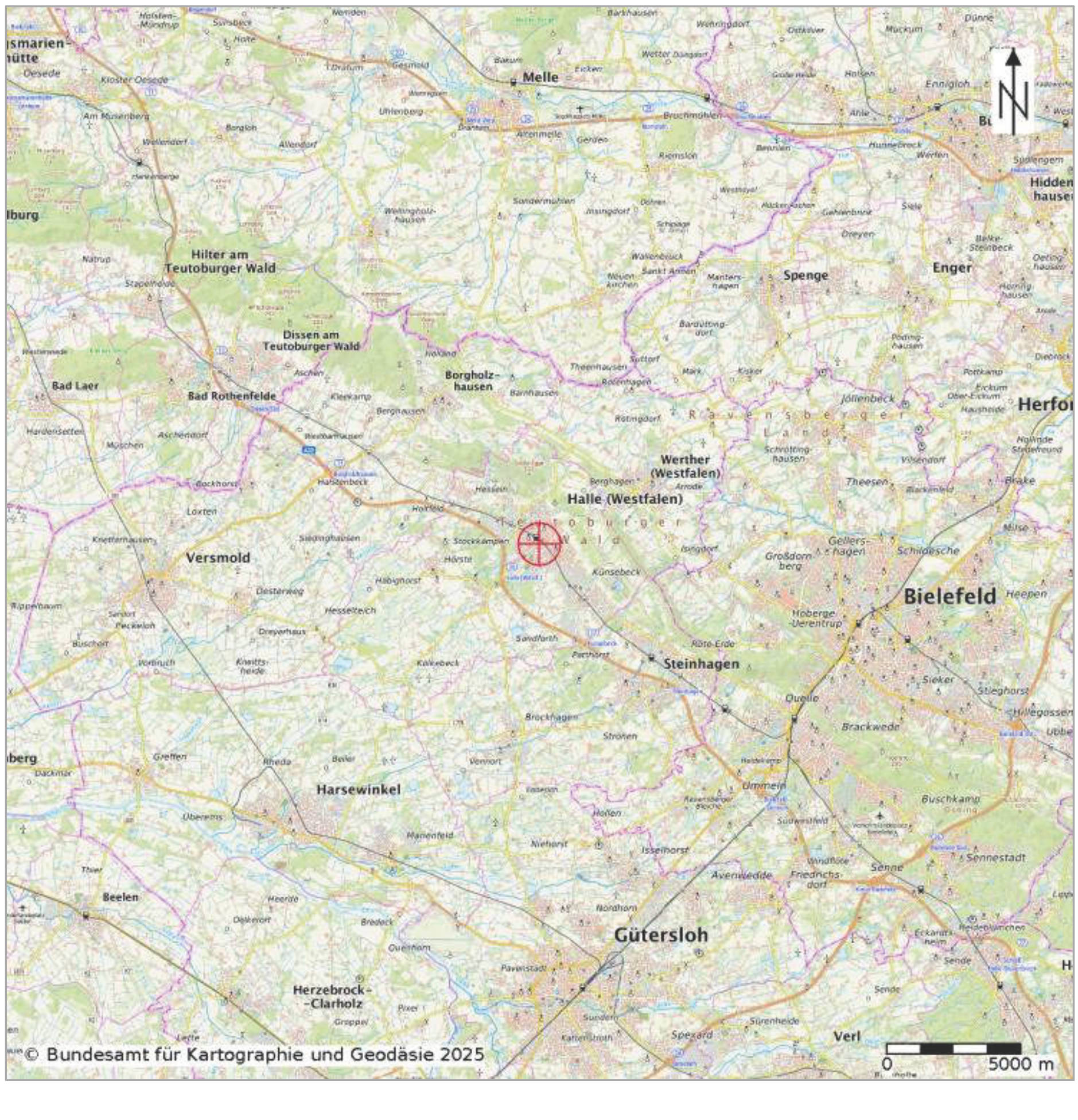 nordrheinwestpfalen 0010 K 0007/2025 Hartmanns Wäldchen 9, 33790 Halle, Halle 28