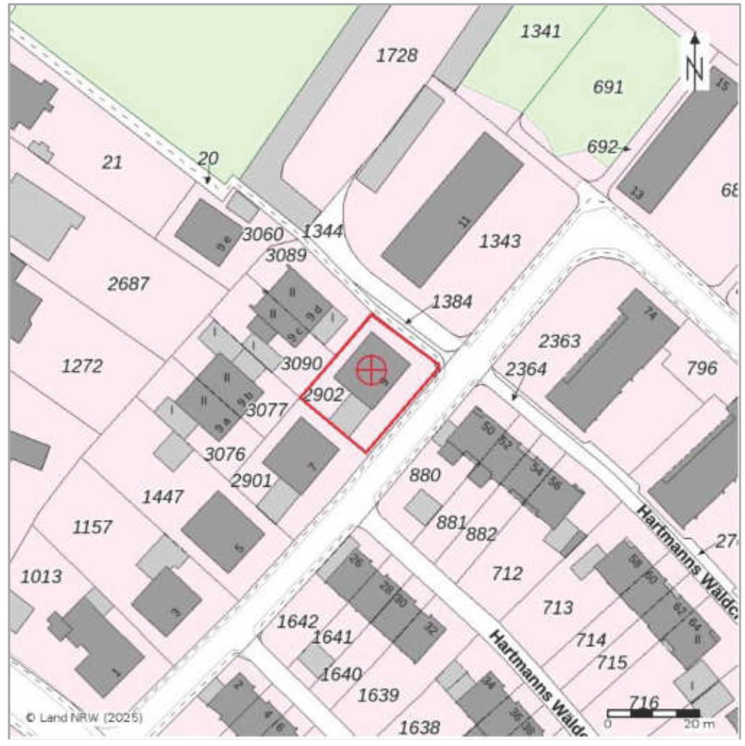 nordrheinwestpfalen 0010 K 0007/2025 Hartmanns Wäldchen 9, 33790 Halle, Halle 21