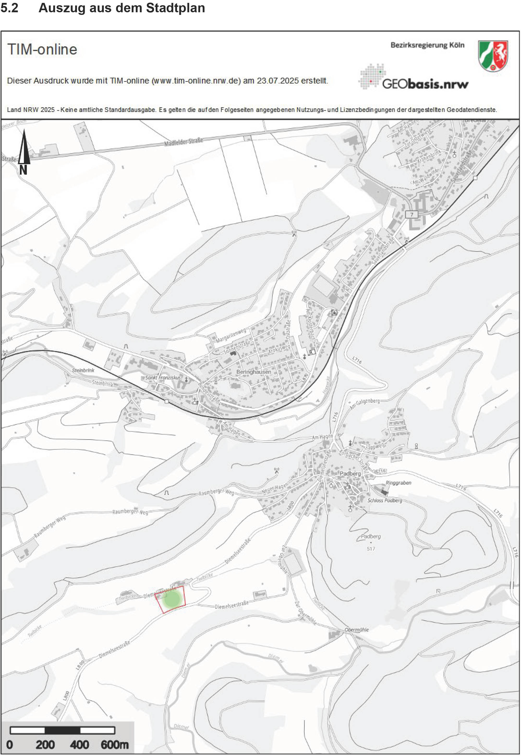 nordrheinwestpfalen 0010 K 0010/2024 siehe amtliche Bekanntmachung, 34431 Marsberg, Padberg und Niedermarsberg 10