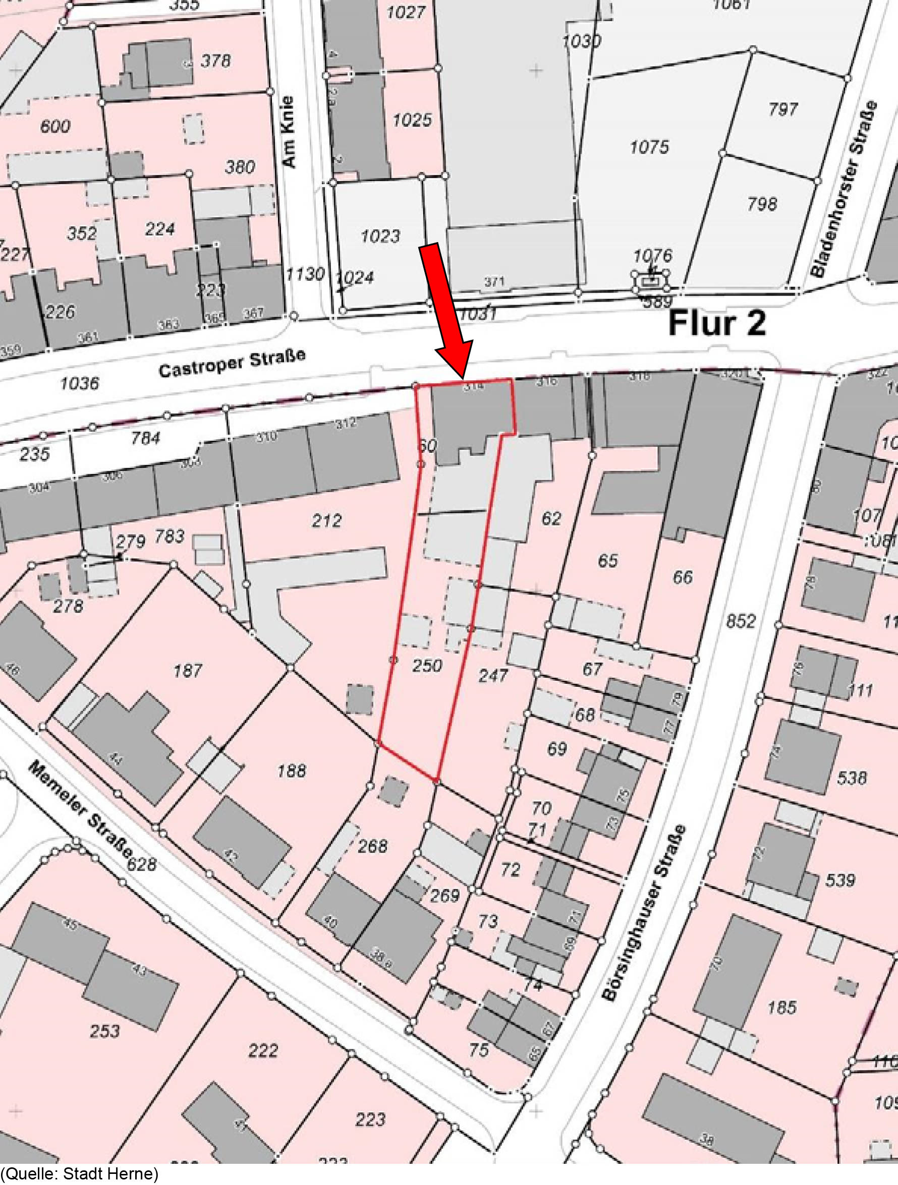 nordrheinwestpfalen 0010 K 0012/2024 Castroper Straße 314, 44627 Herne, Holthausen 21