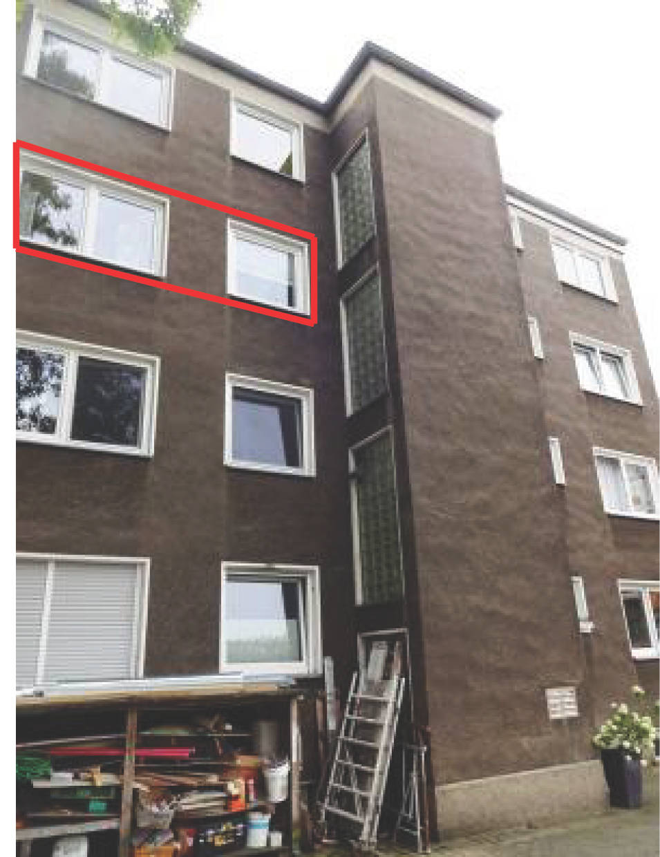 Garage, Eigentumswohnung (3 bis 4 Zimmer), WEG Nr. 6, 2. Obergeschoss links nebst Keller und Garage in Luisenstraße 37, 44628 Herne, Horsthausen - Bild 5