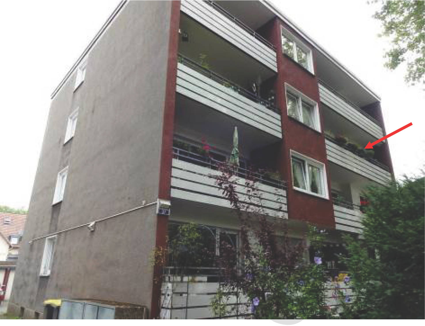 Garage, Eigentumswohnung (3 bis 4 Zimmer), WEG Nr. 6, 2. Obergeschoss links nebst Keller und Garage in Luisenstraße 37, 44628 Herne, Horsthausen - Bild 4