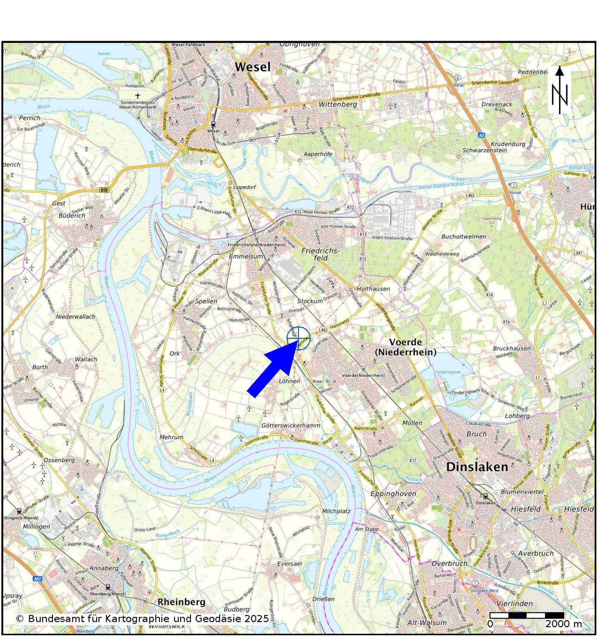 unbebautes Grundstück in Schafstege, 46562 Voerde - Bild 5