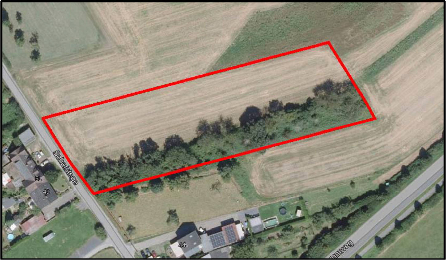 unbebautes Grundstück in Schafstege, 46562 Voerde - Bild 2