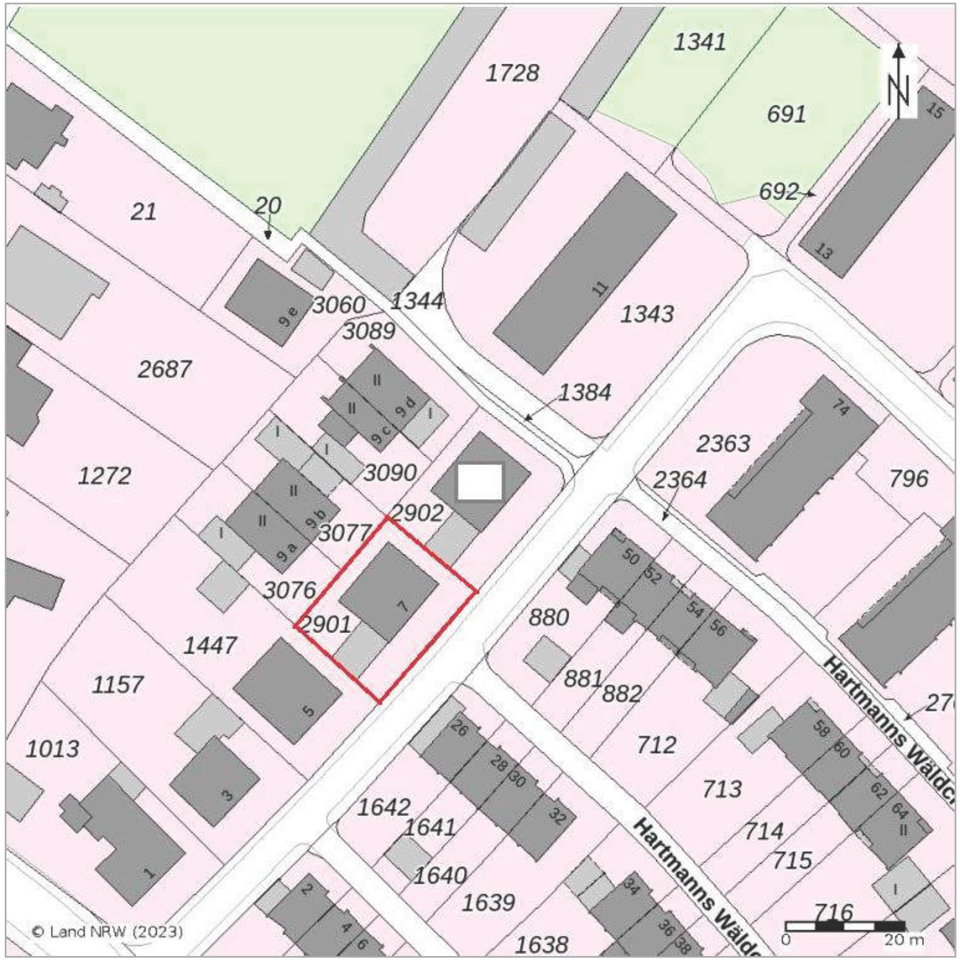 nordrheinwestpfalen 0010 K 0026/2024 Hartmanns Wäldchen 7, 33790 Halle, Halle 15