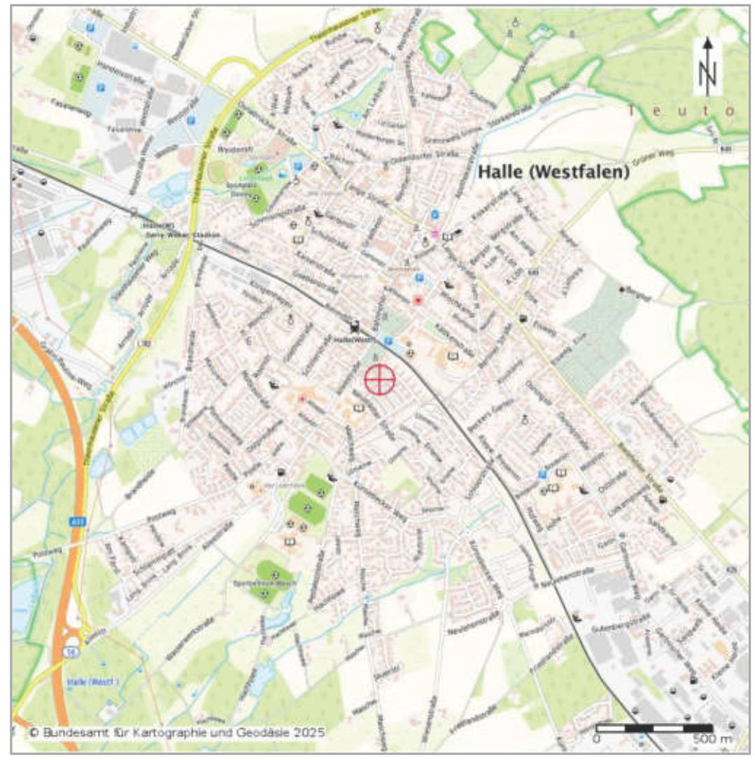nordrheinwestpfalen 0010 K 0026/2024 Hartmanns Wäldchen 7, 33790 Halle, Halle 13