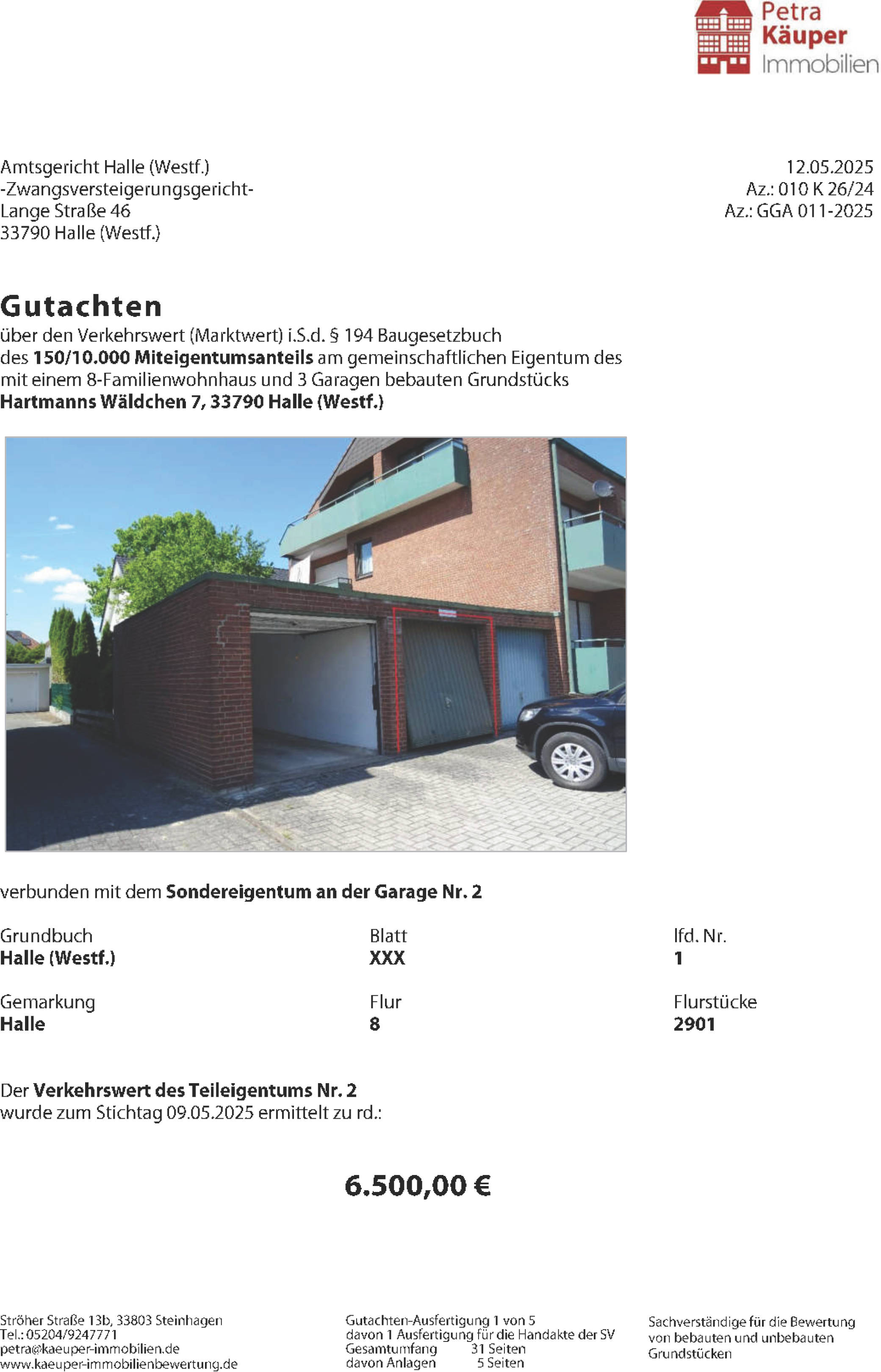 Garage in Hartmanns Wäldchen 7, 33790 Halle, Halle - Bild 5